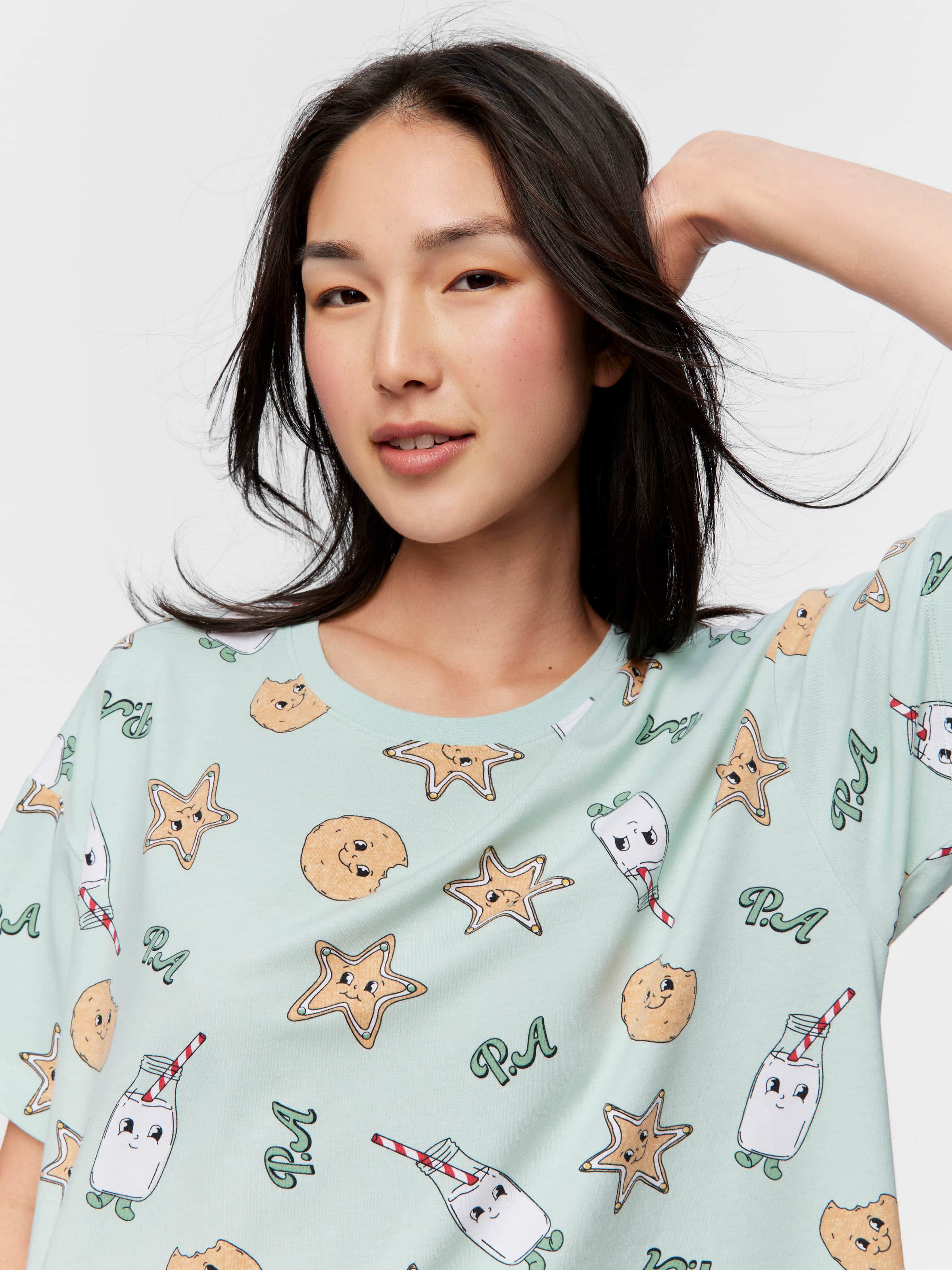 Milk & Cookies Sleep Tee