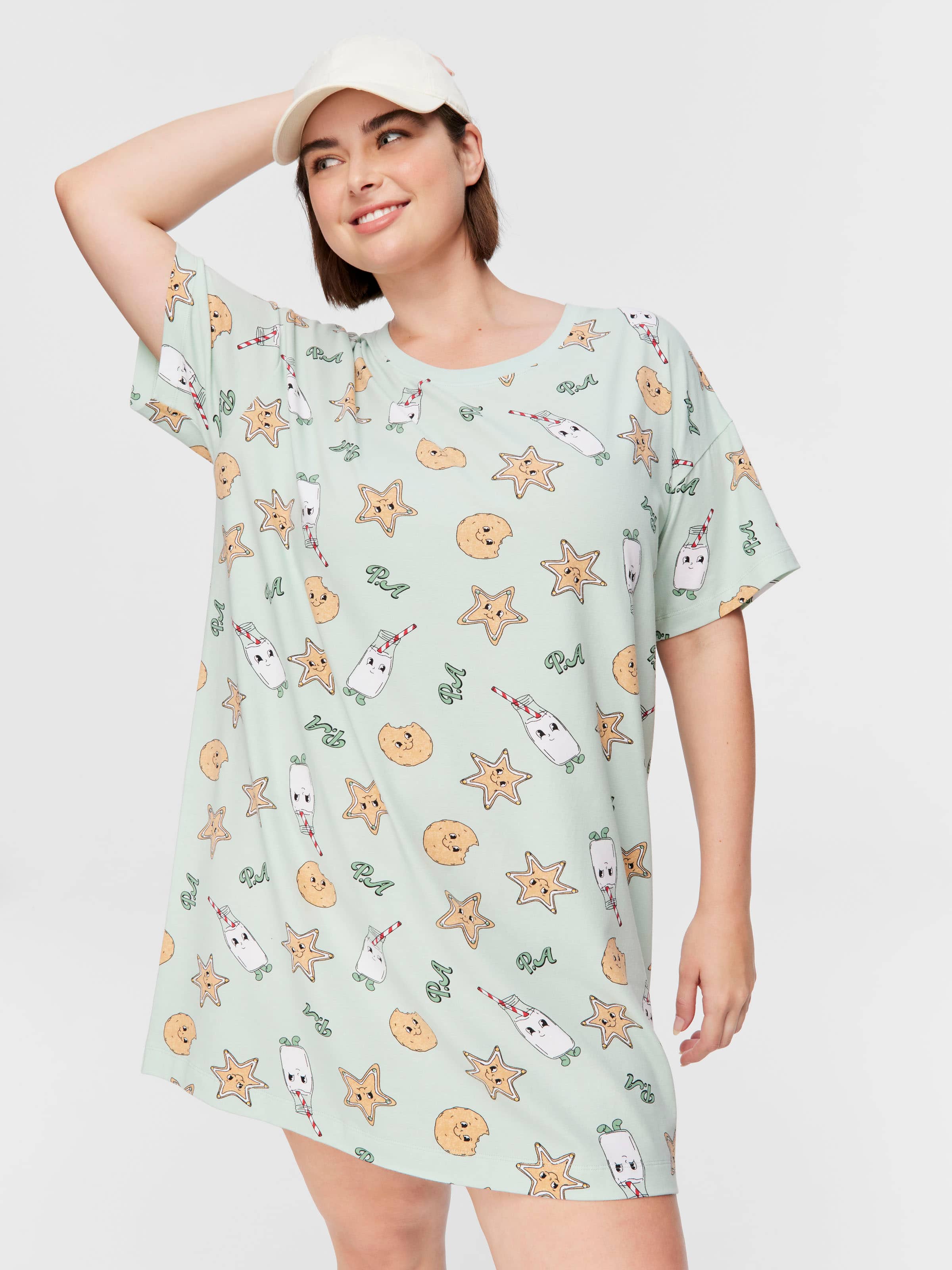 P.A. Plus Milk & Cookies Sleep Tee