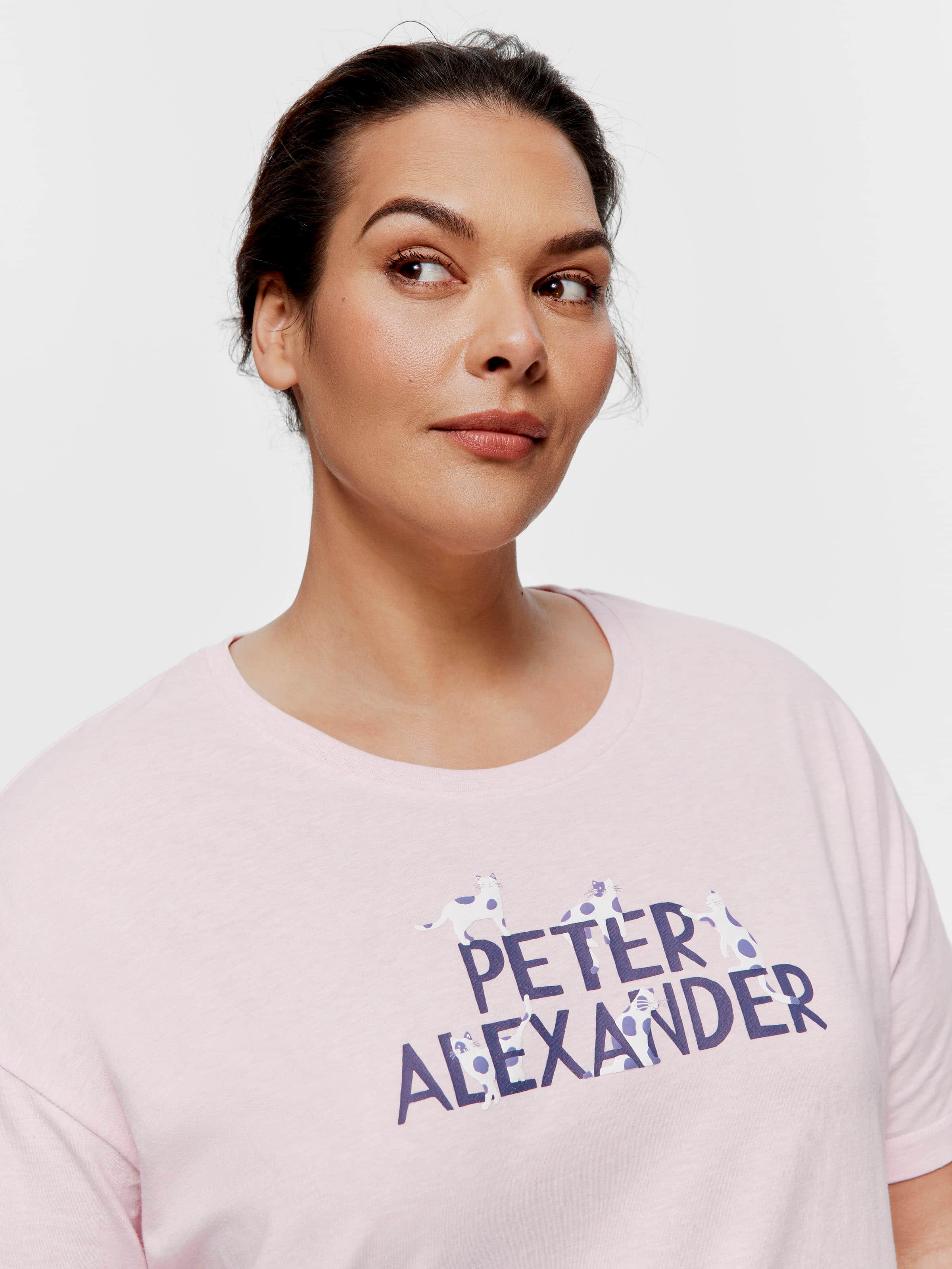 P.A. Plus Cat Logo Sleep Tee