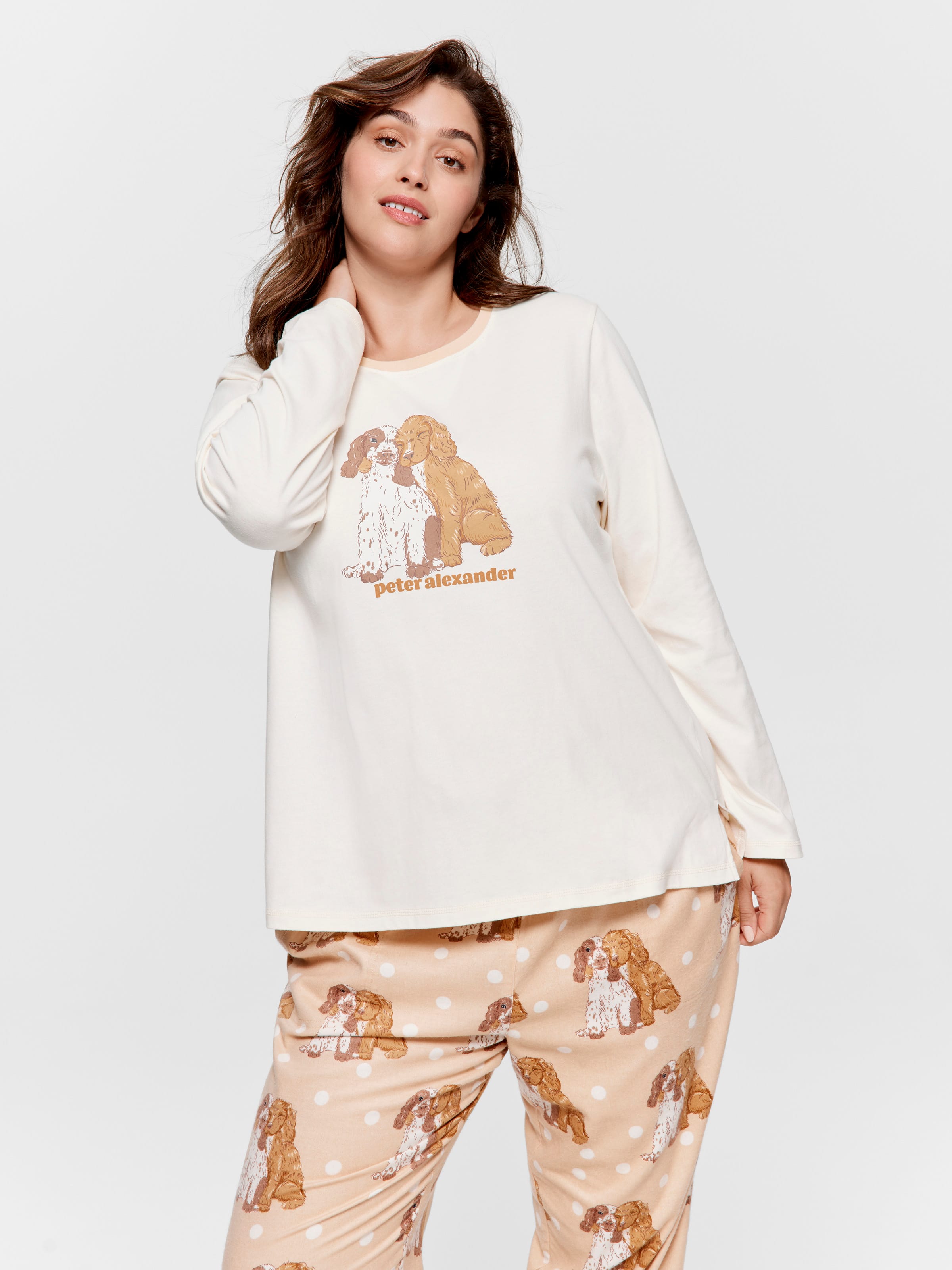 P.A. Plus Puppy Love Long Sleeve Top