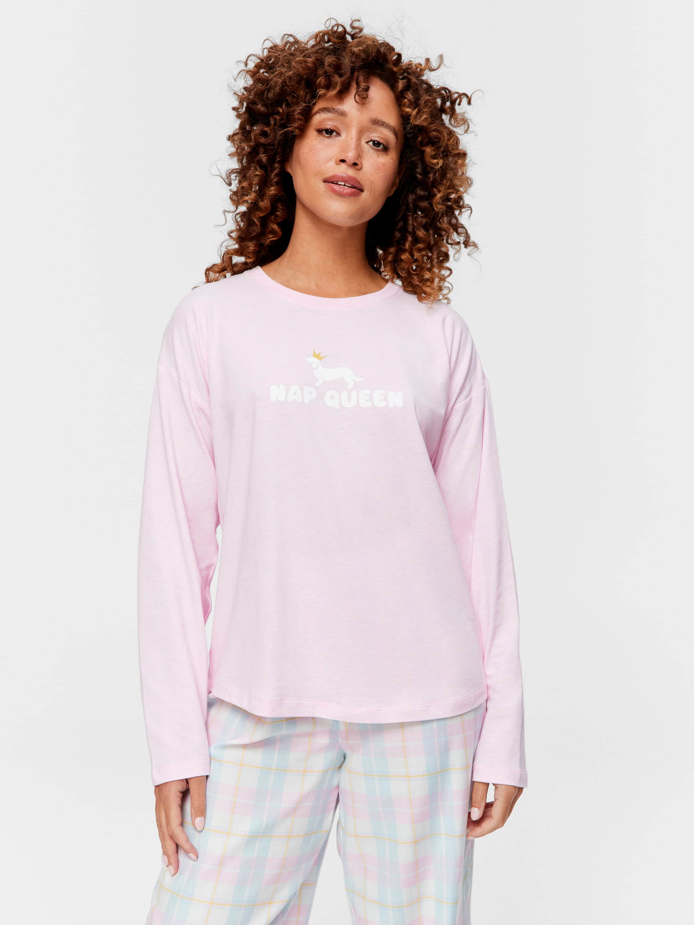 Nap Queen Long Sleeve Top