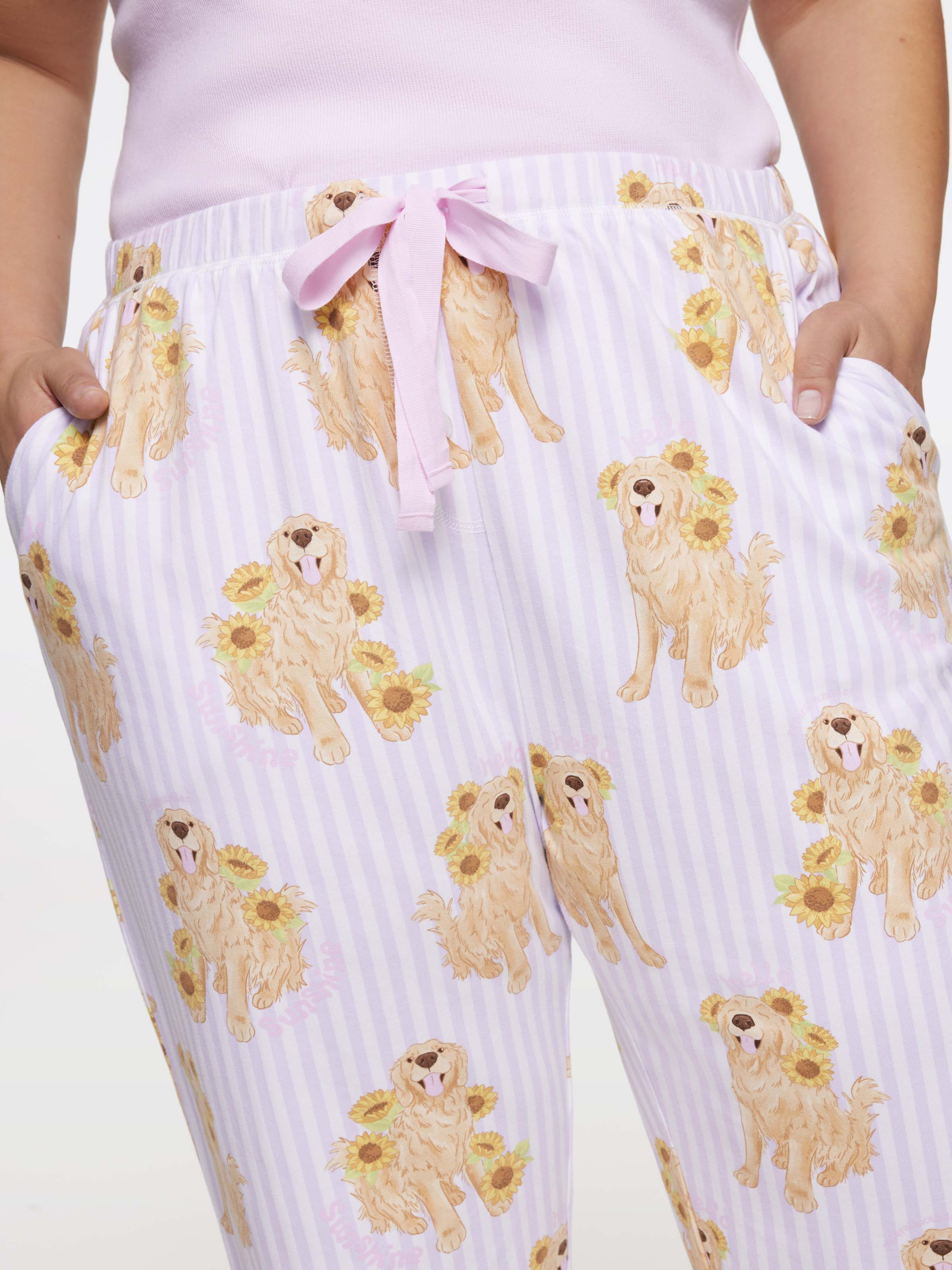 P.A. Plus Sunshine Golden Retriever Pj Pant