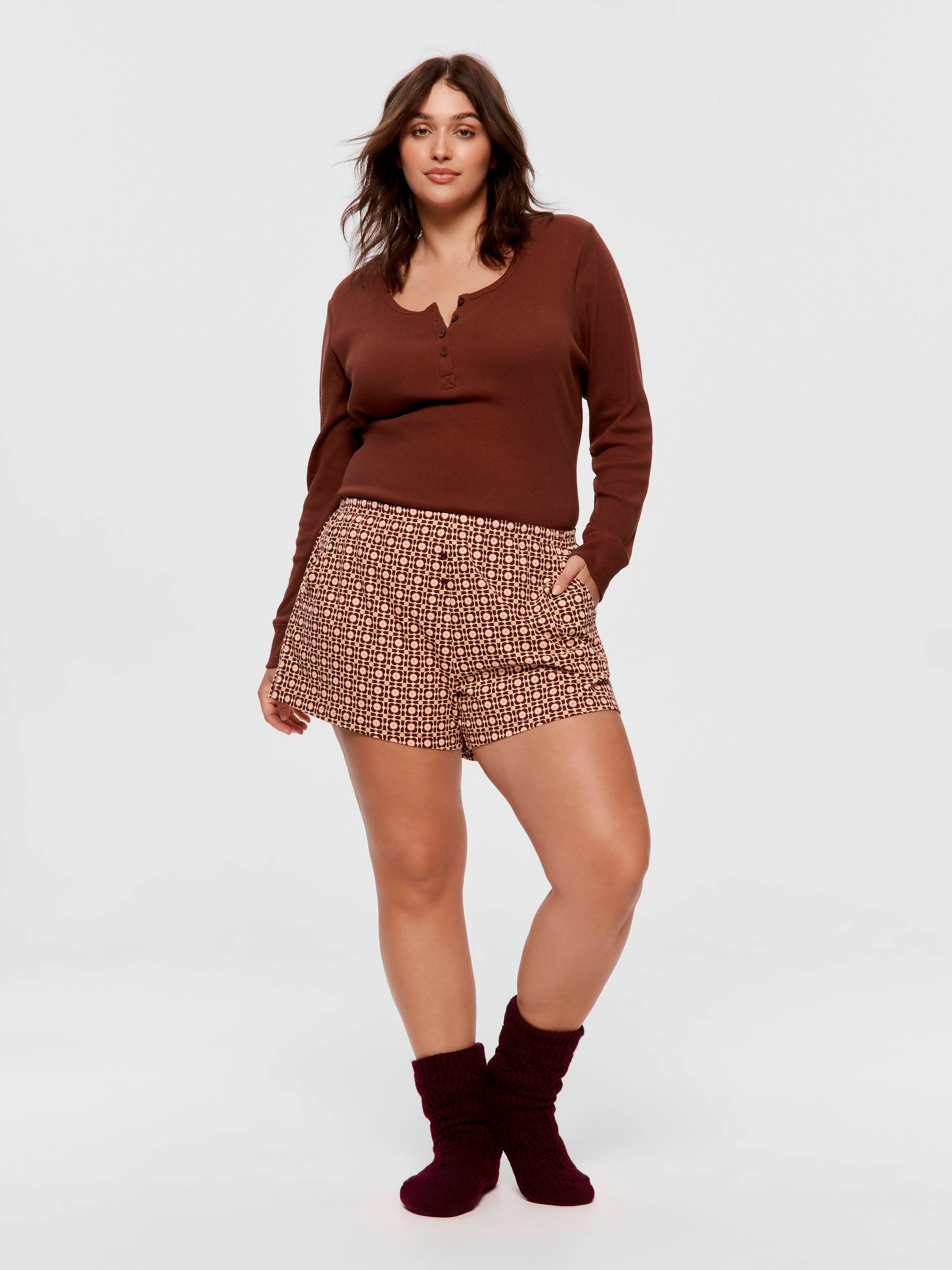 P.A. Plus Tile Mini Short