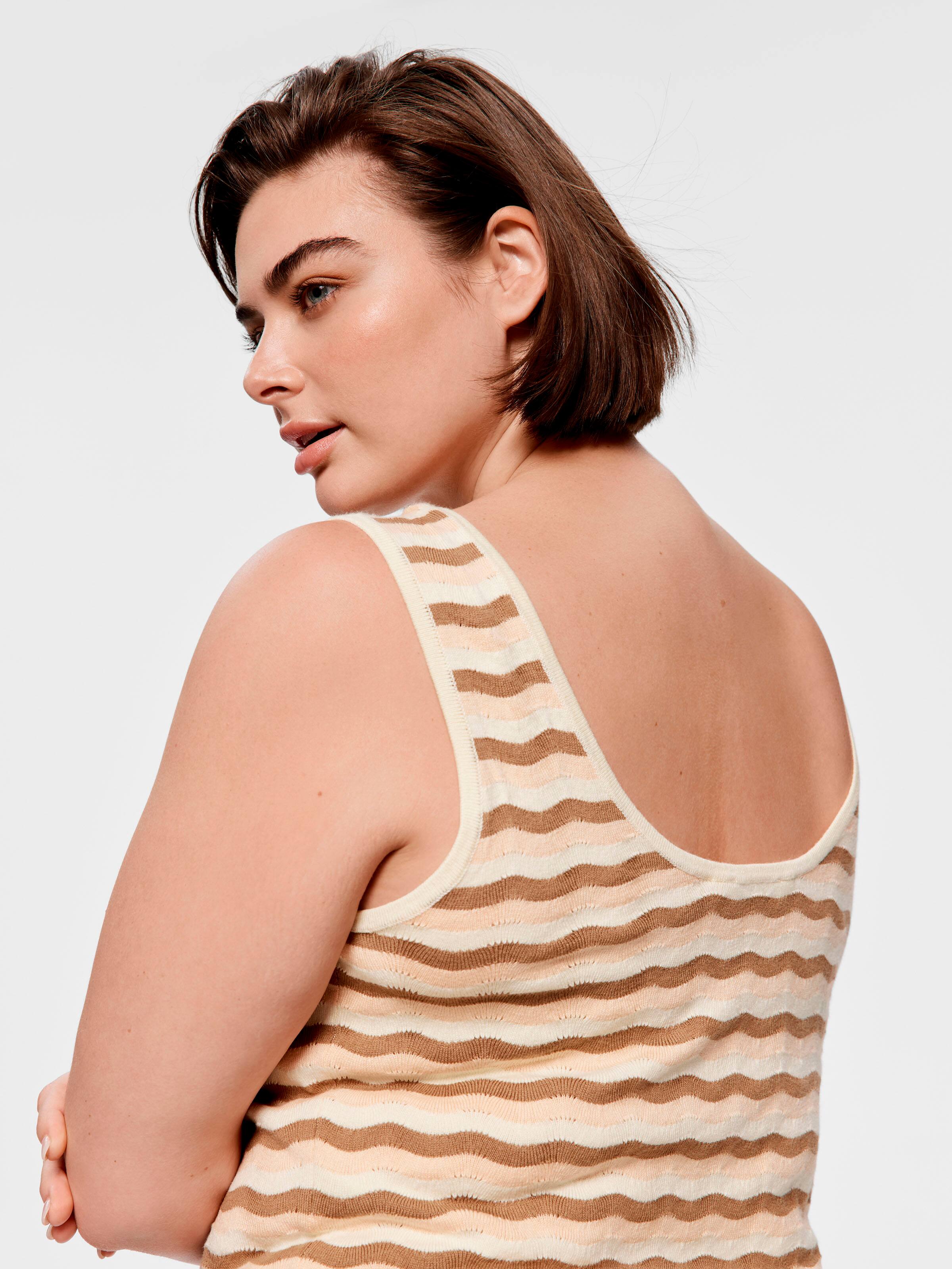 P.A. Plus Knit Crop