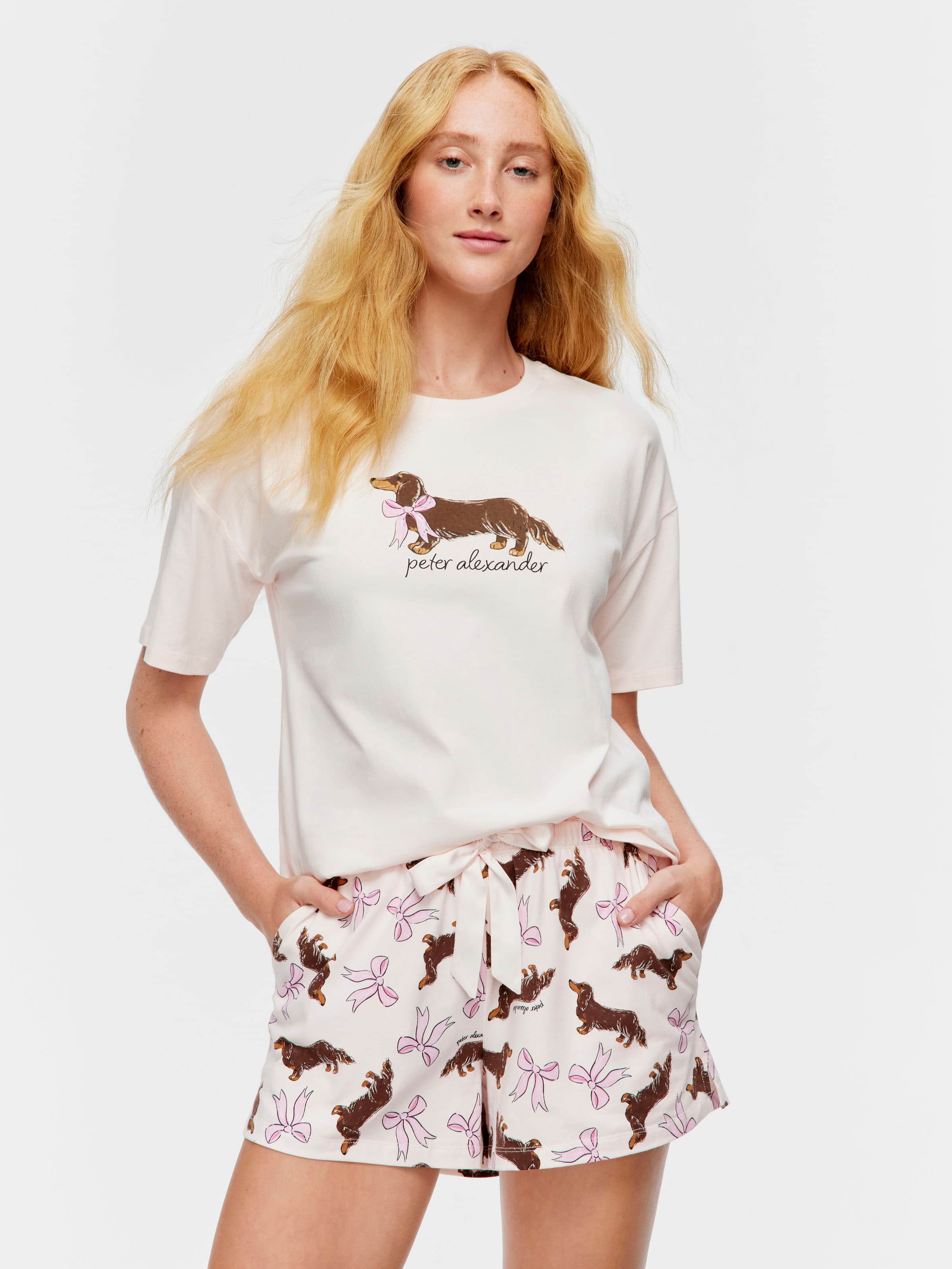 Penny With Bow Mid Short