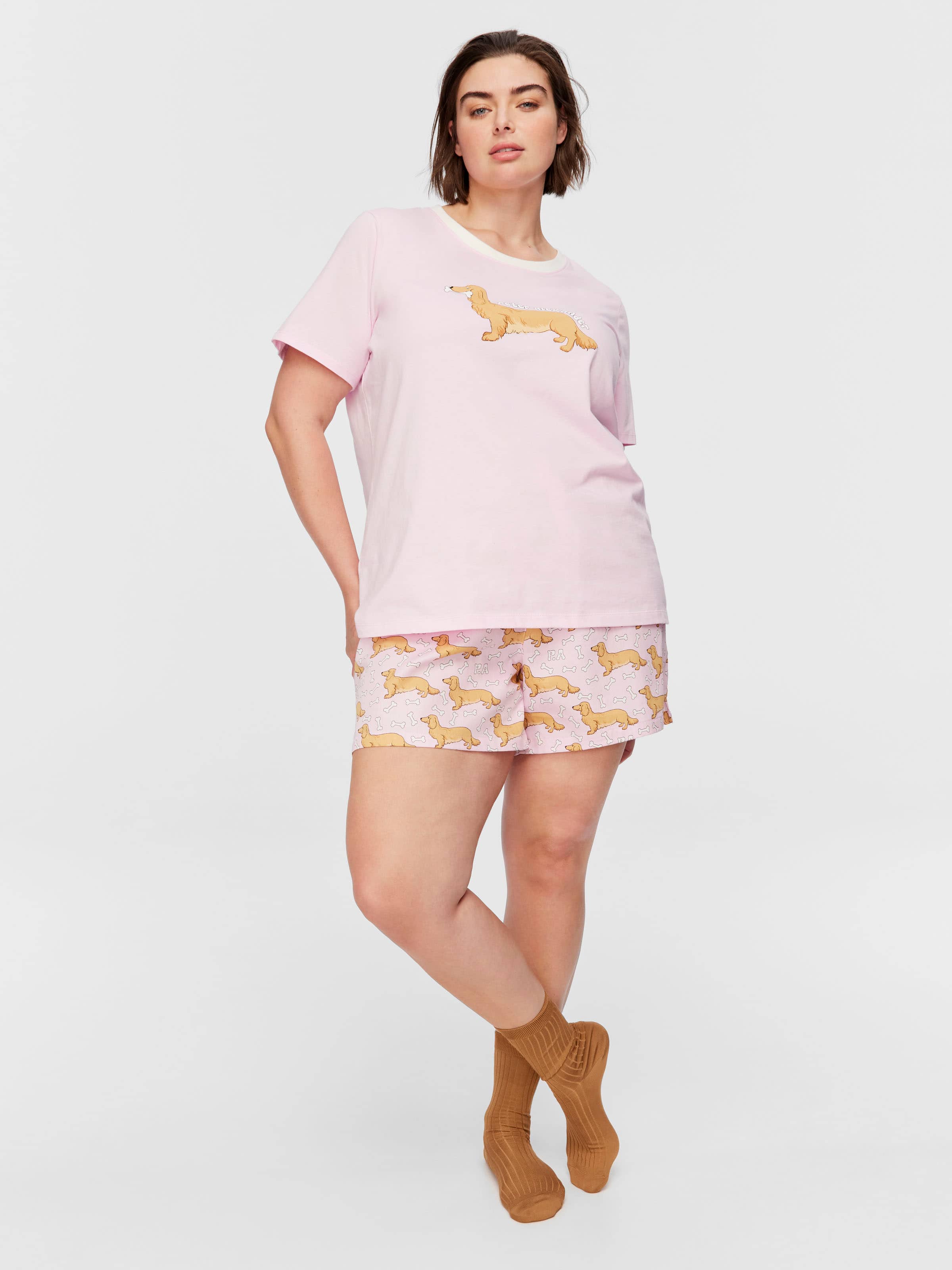 P.A. Plus Penny Shortie Pj Set