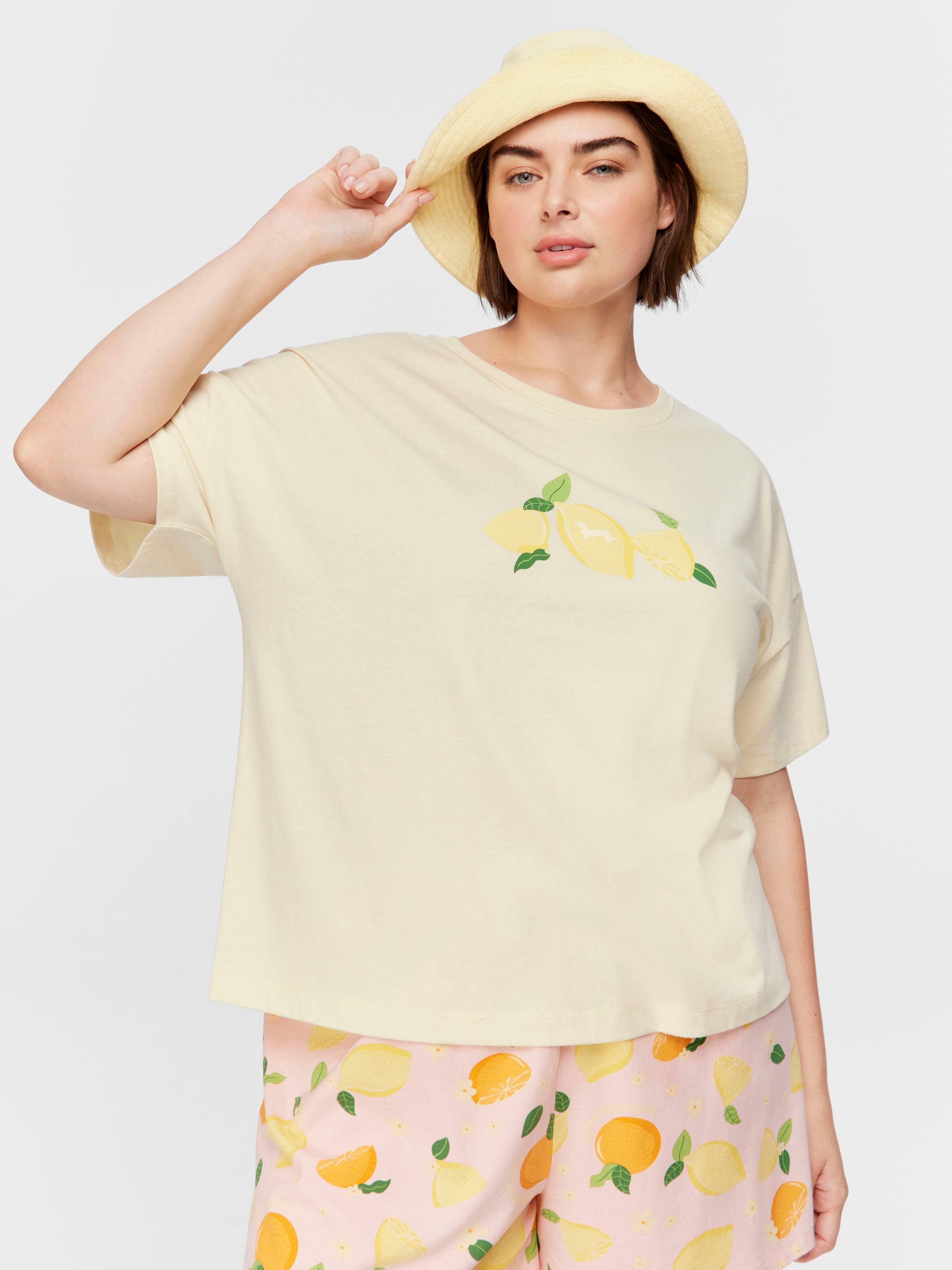 P.A. Plus Lemon Logo Tee