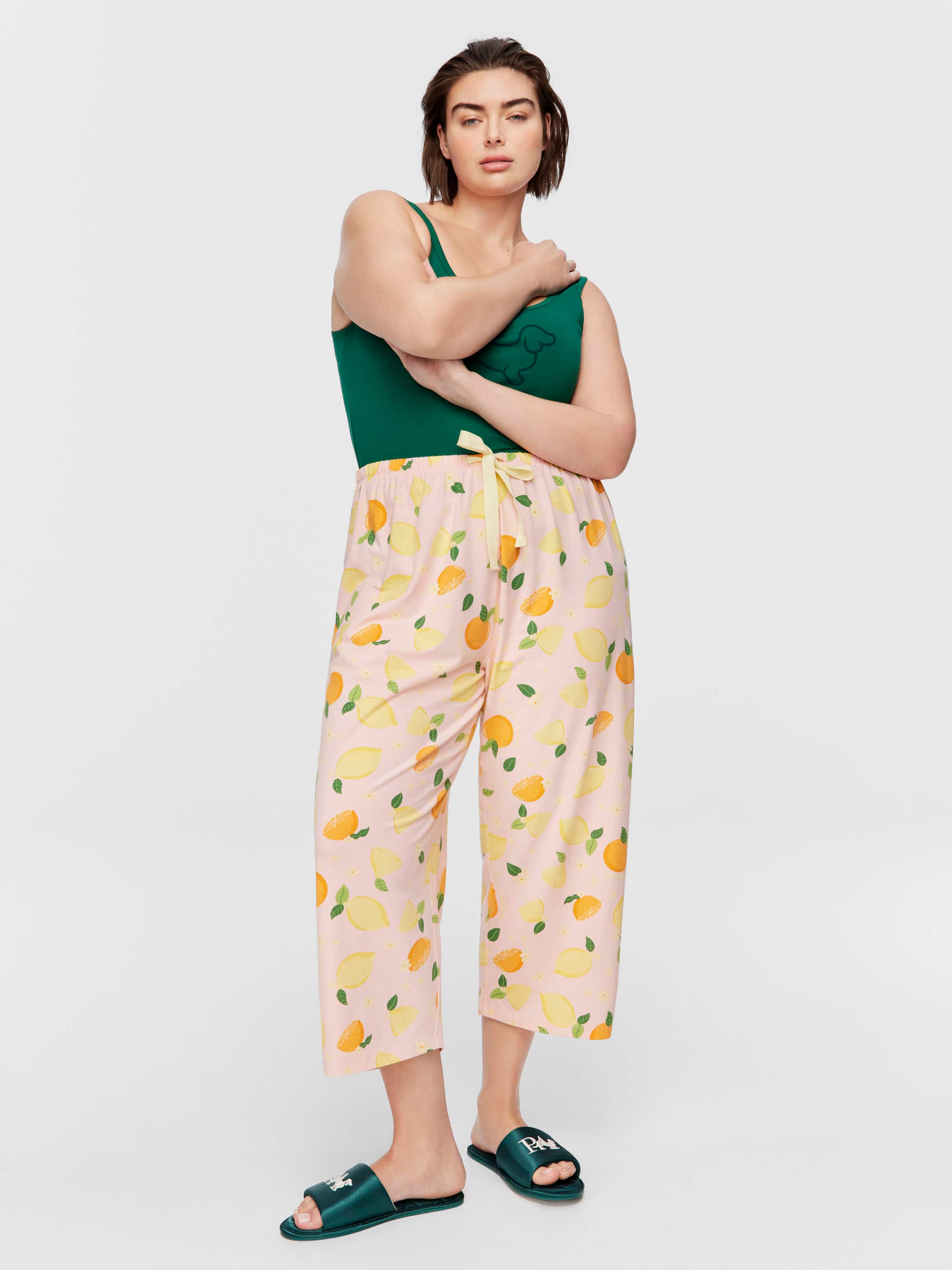 P.A. Plus Citrus 3/4 Pj Pant