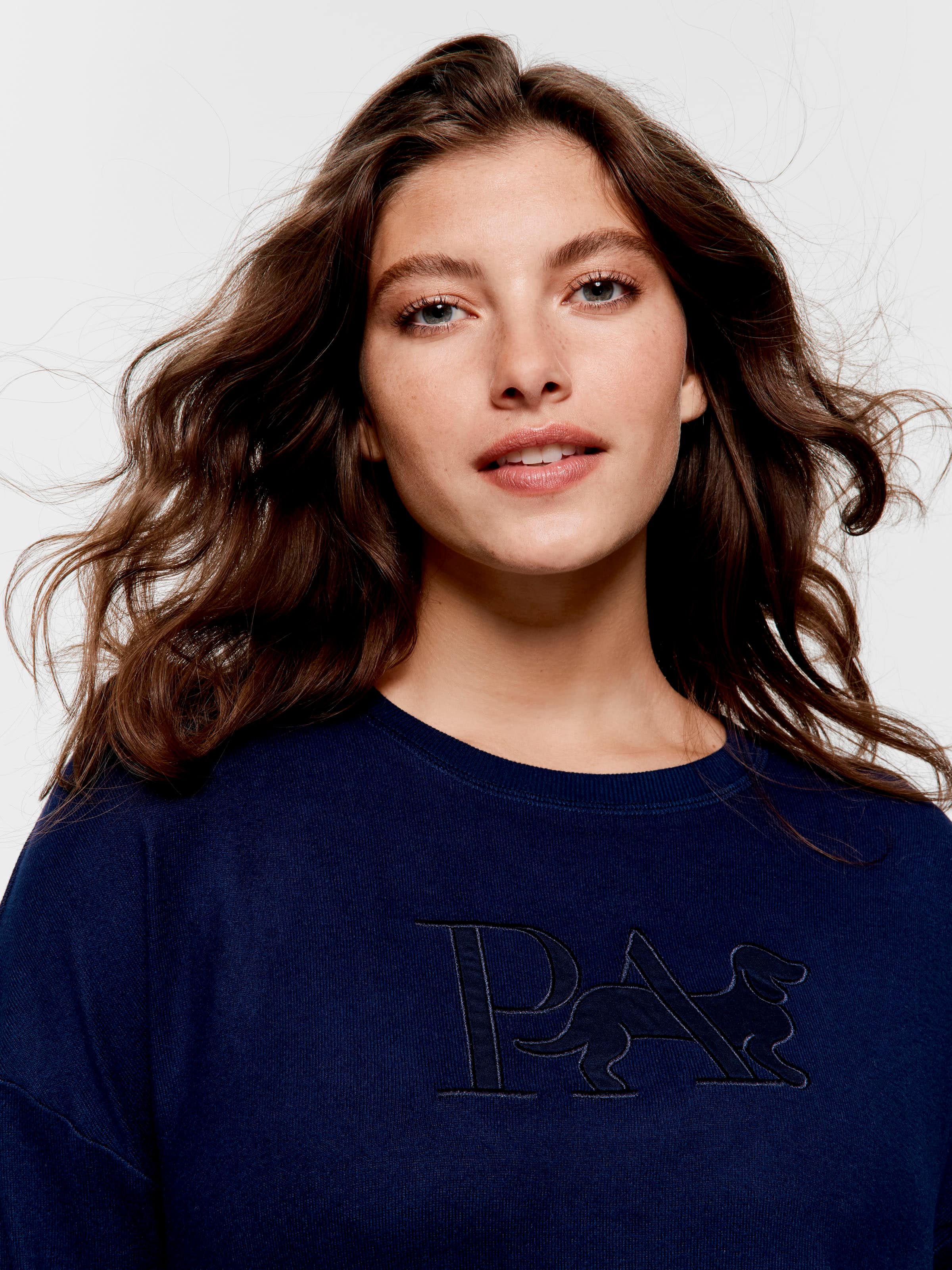Navy Plush Sweater