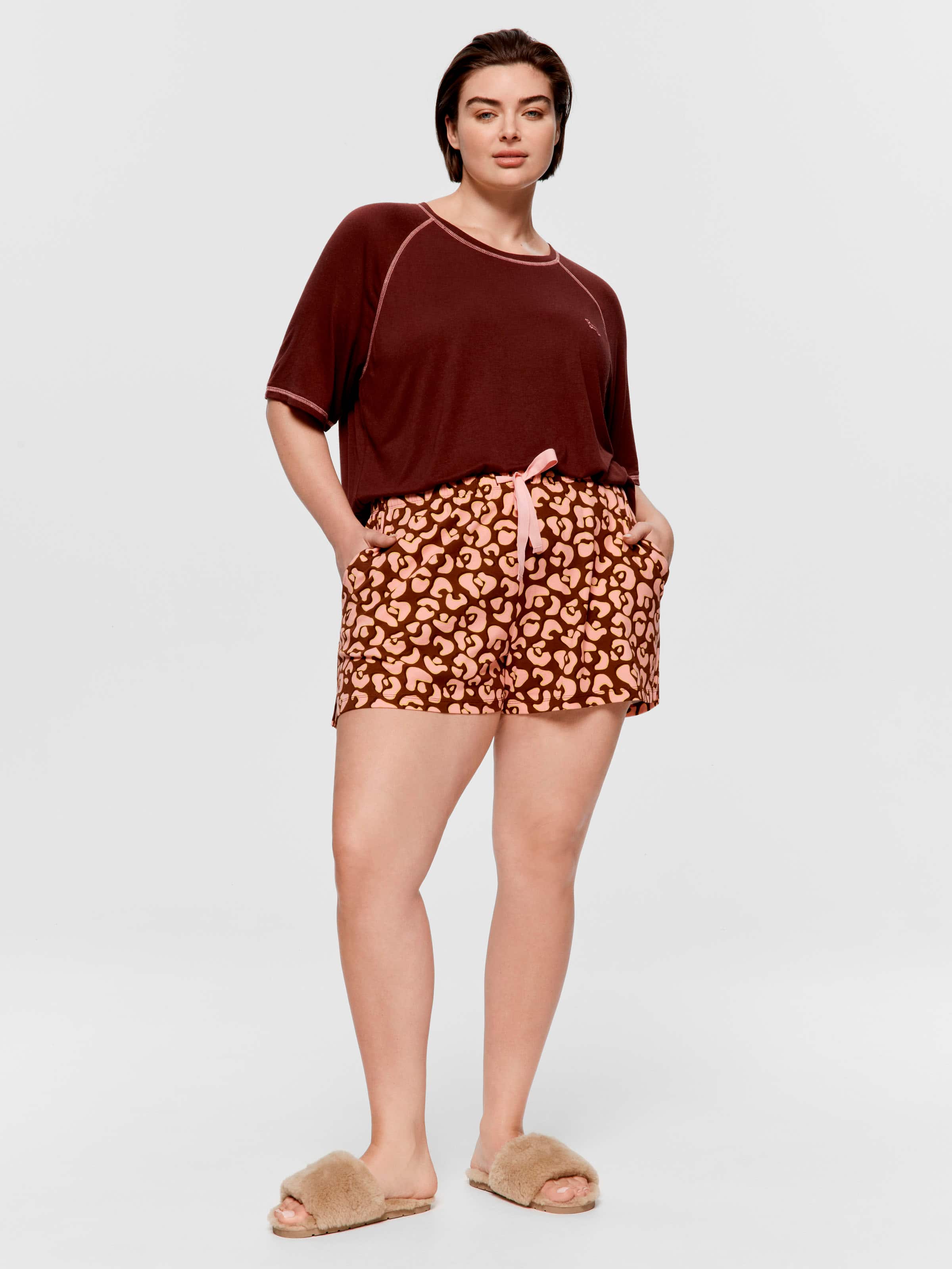 P.A. Plus Leopard Mini Short