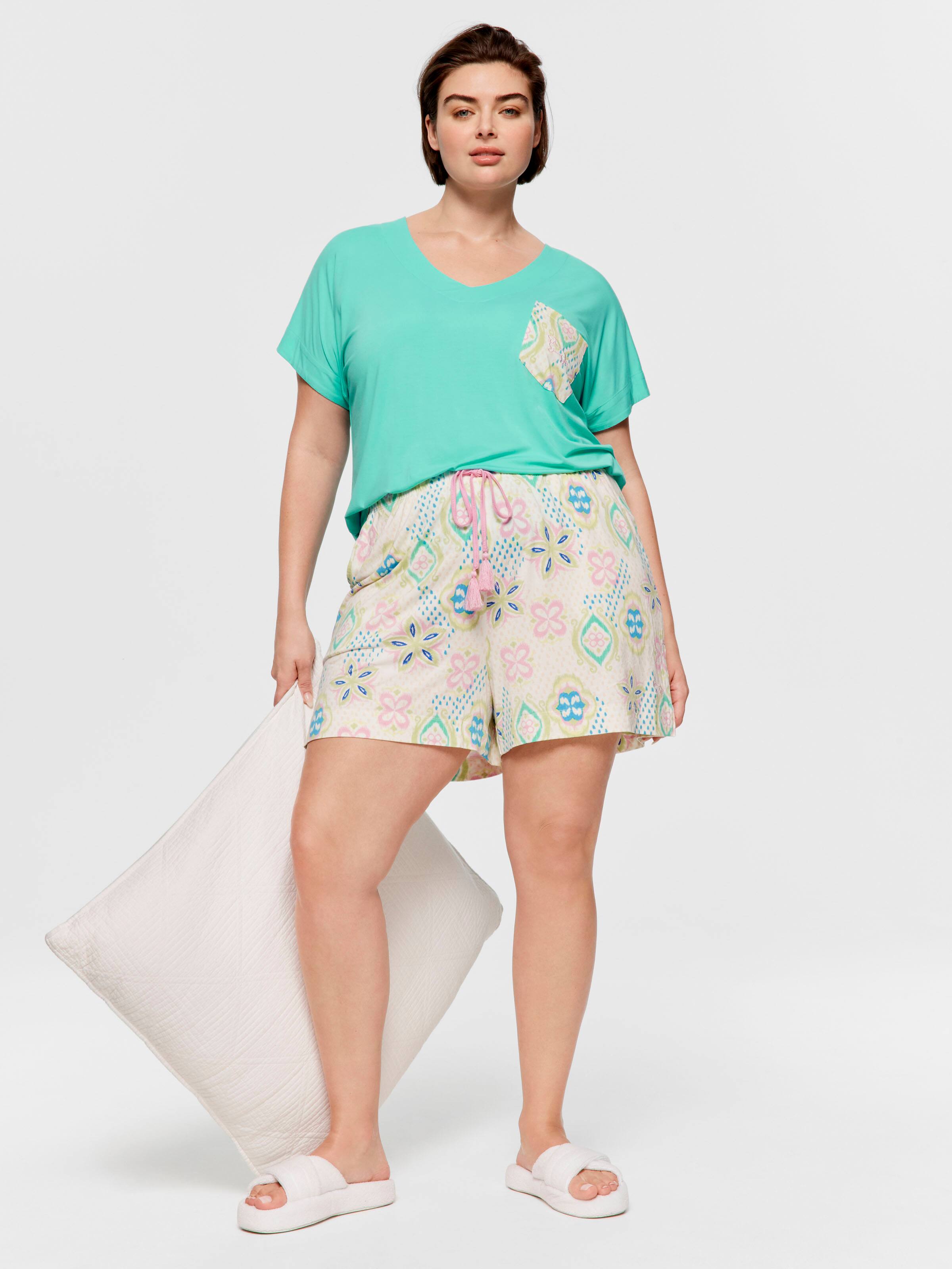P.A. Pastel Print Long Short