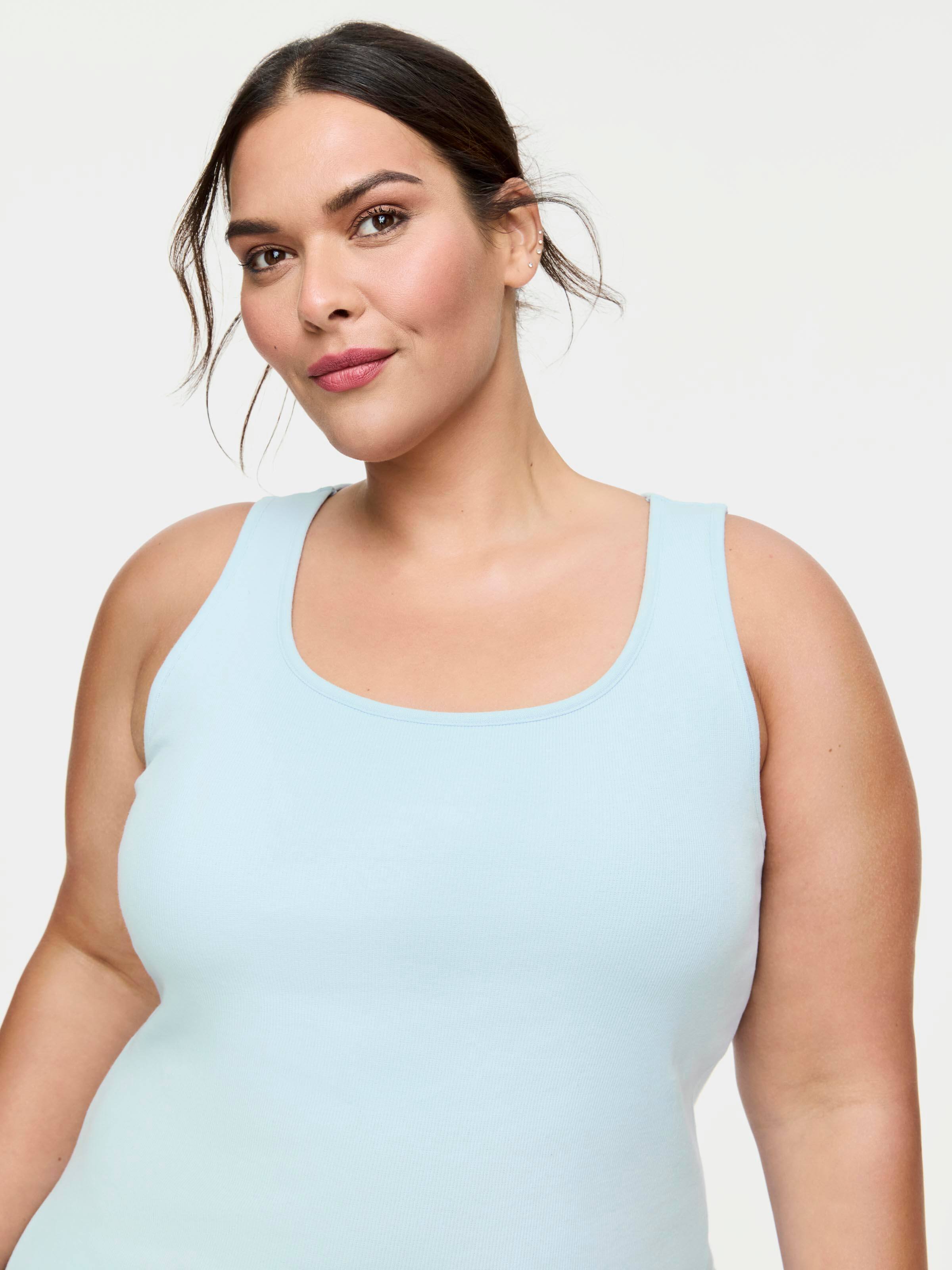 Bras for Women Womens Tank Tops with Built in Bra Plus Size