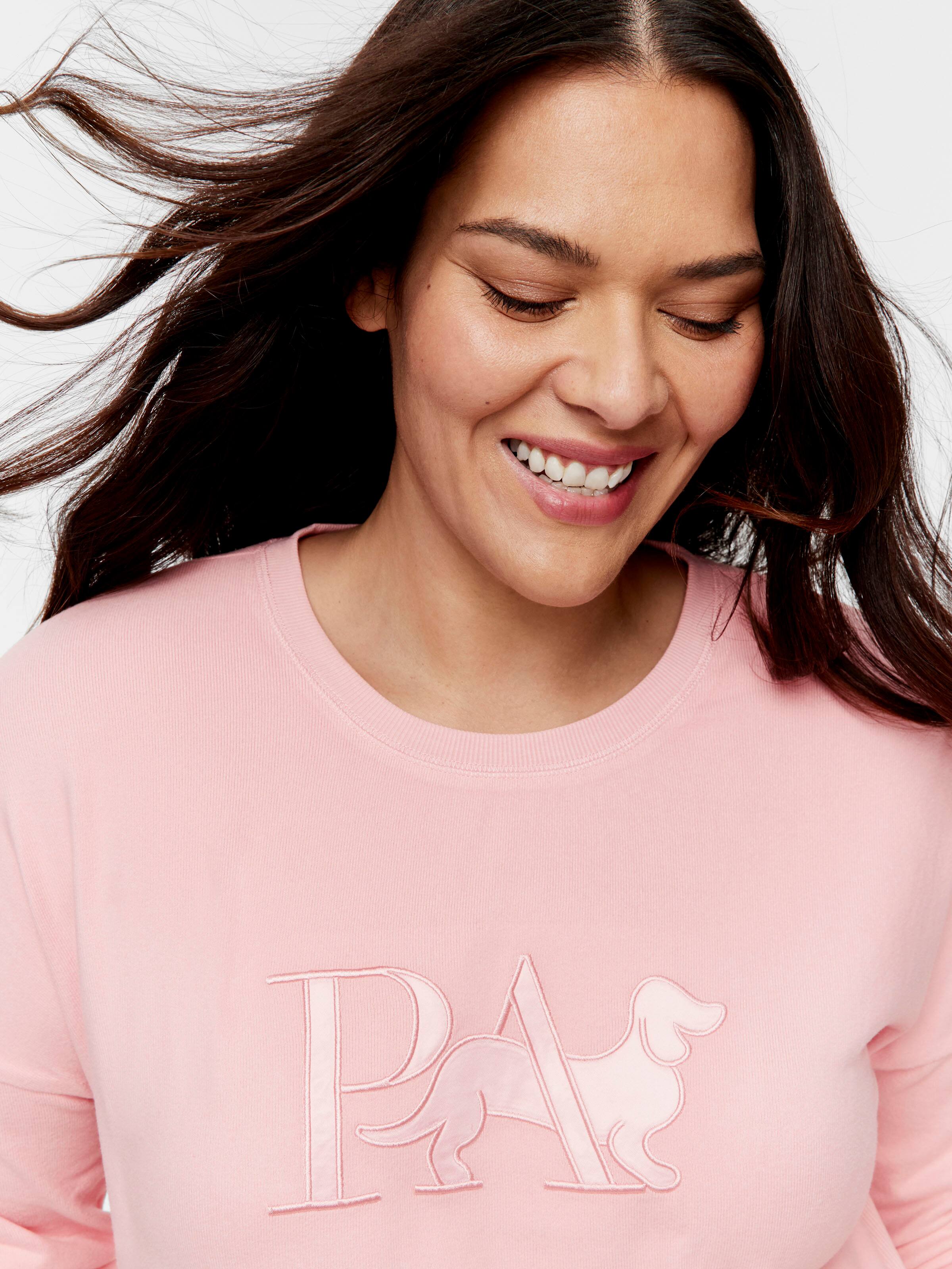 P.A. Plus Pink Plush Sweater