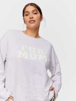 P.A. Plus Fur Mum Sweater Top