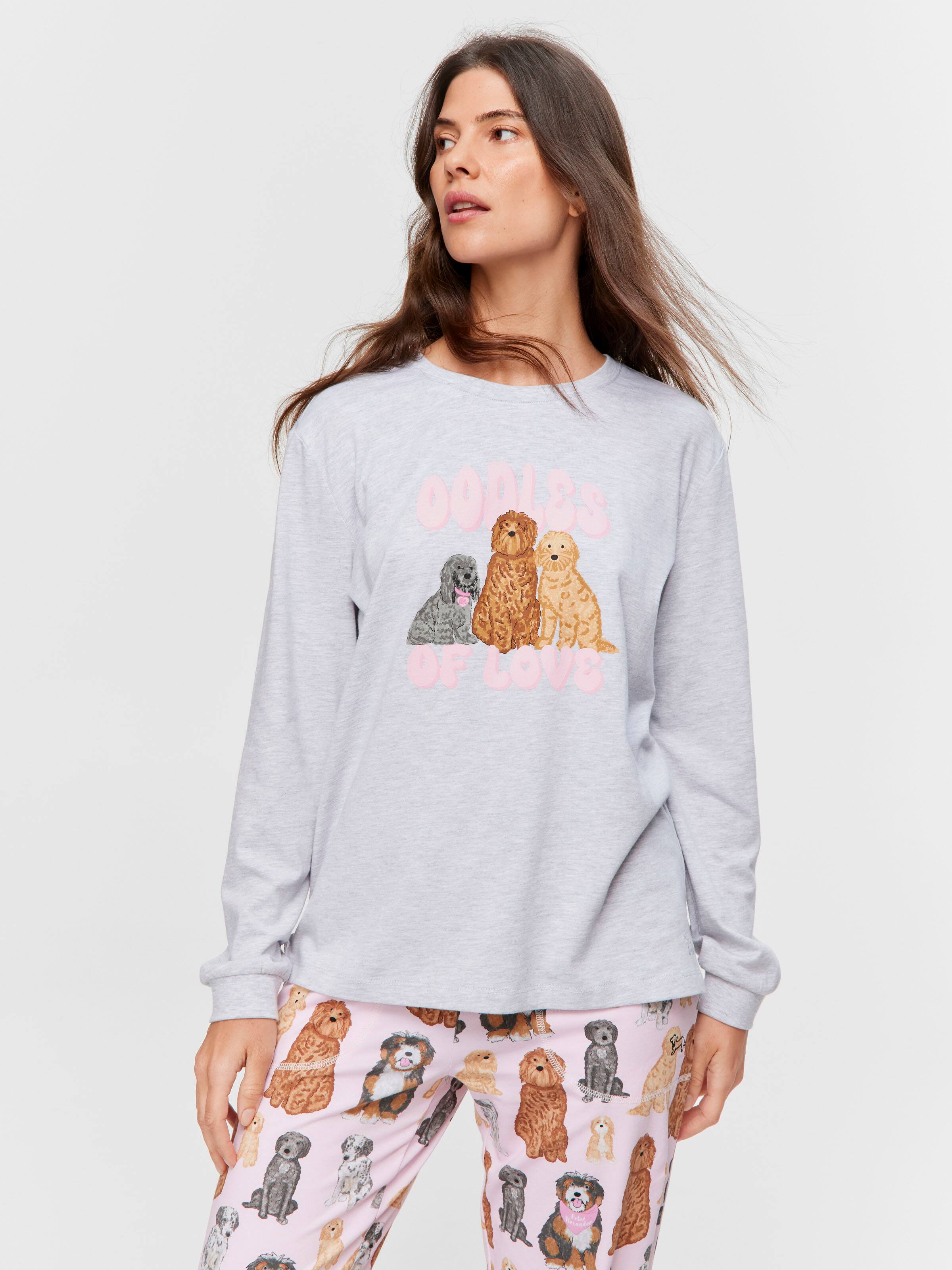 Groodle Oversized Long Sleeve Top