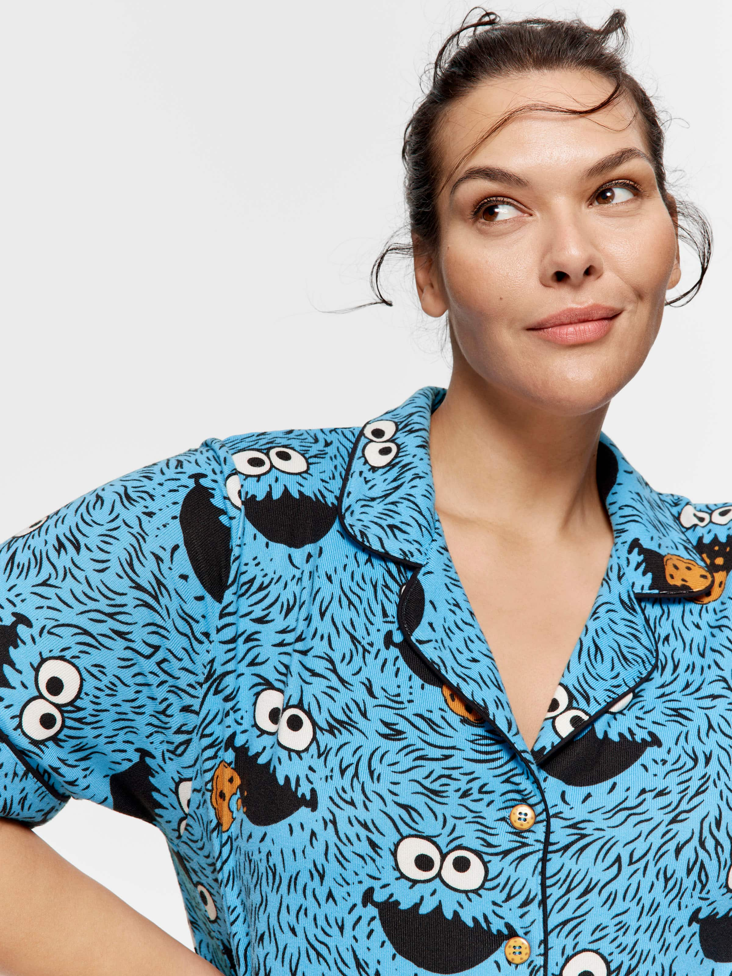 P.A. Plus Cookie Monster Onesie