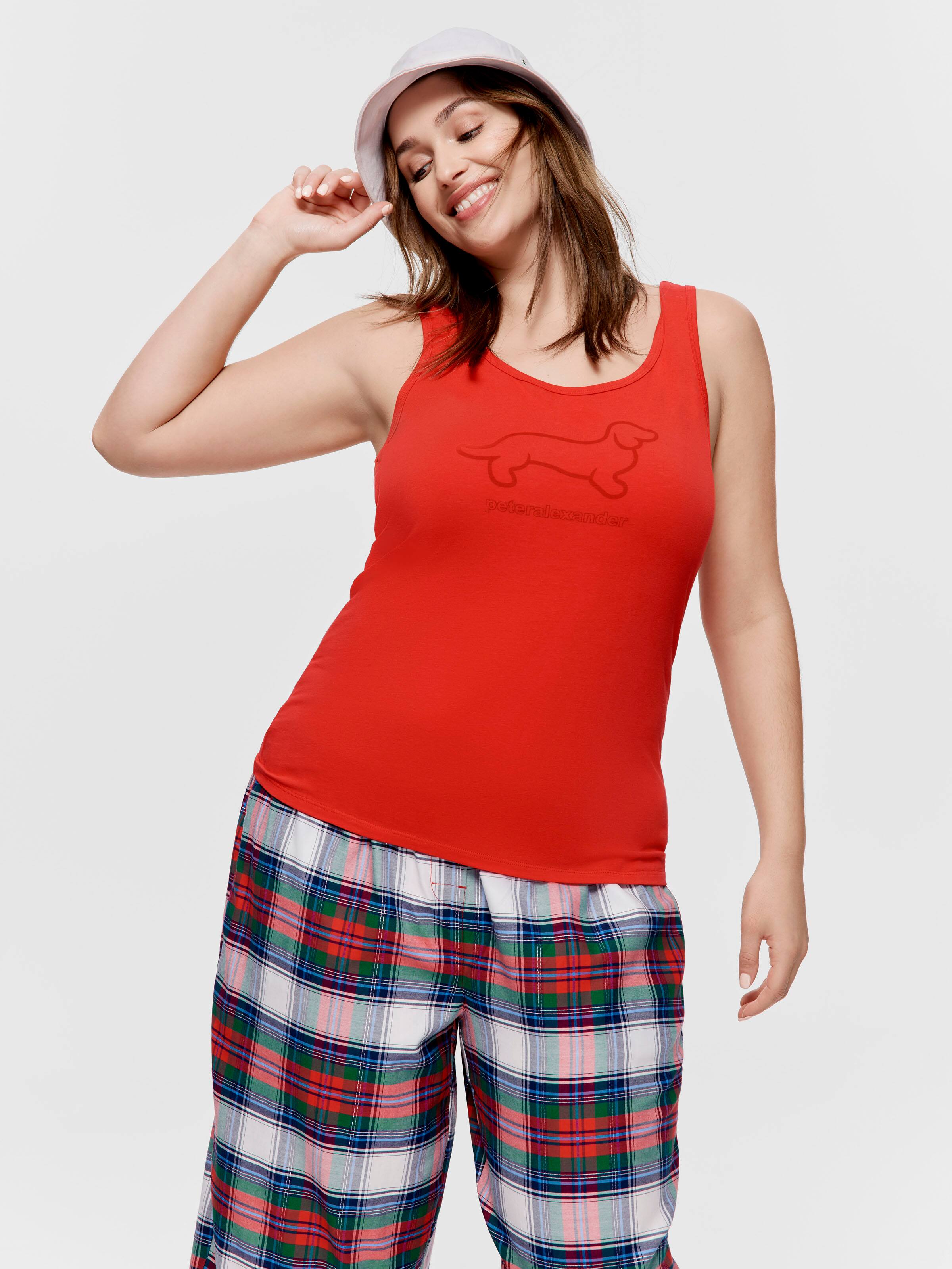 P.A. Plus Red Penny Tank