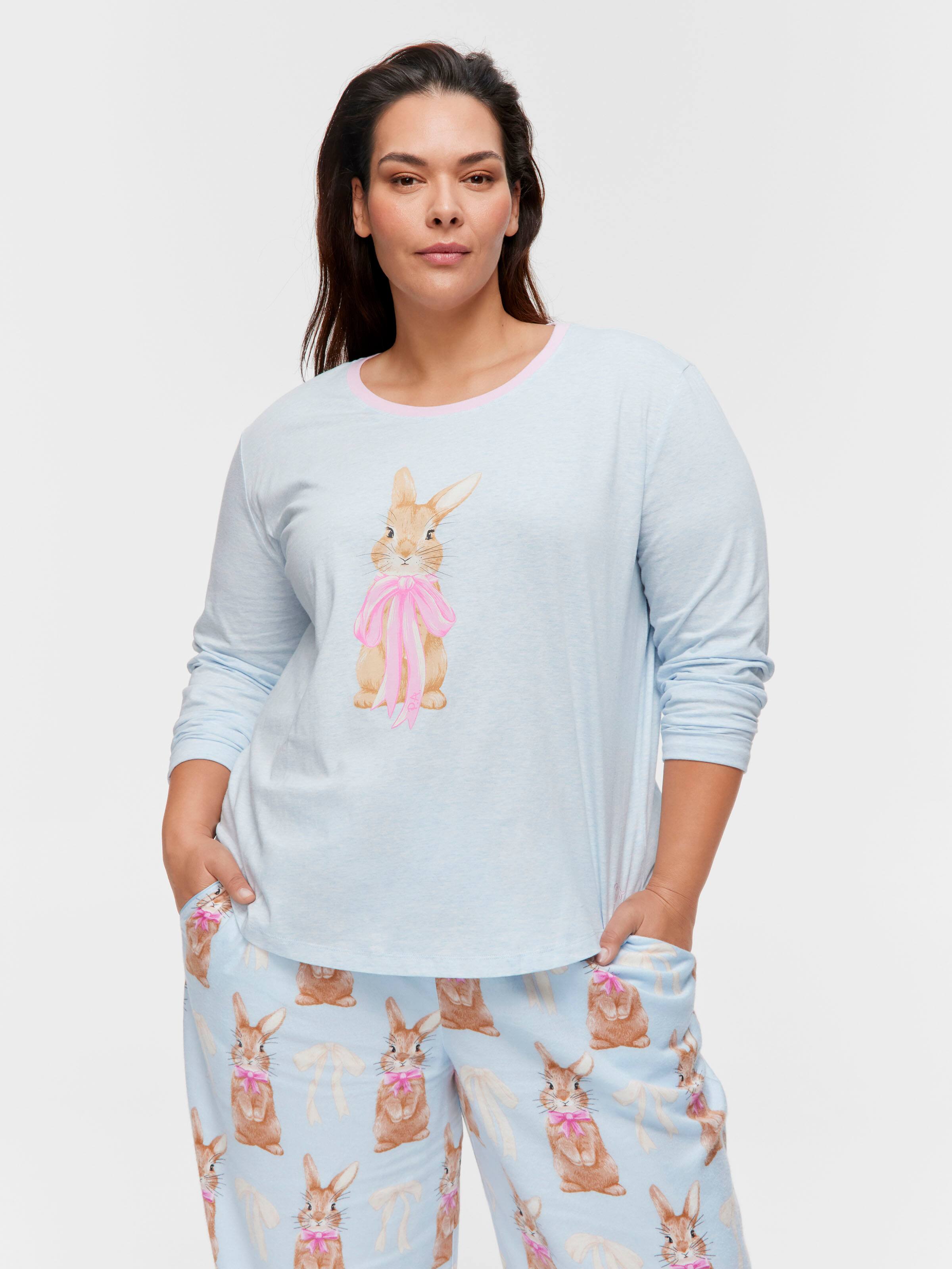 P.A. Plus Bow Bunny Long Sleeve Top