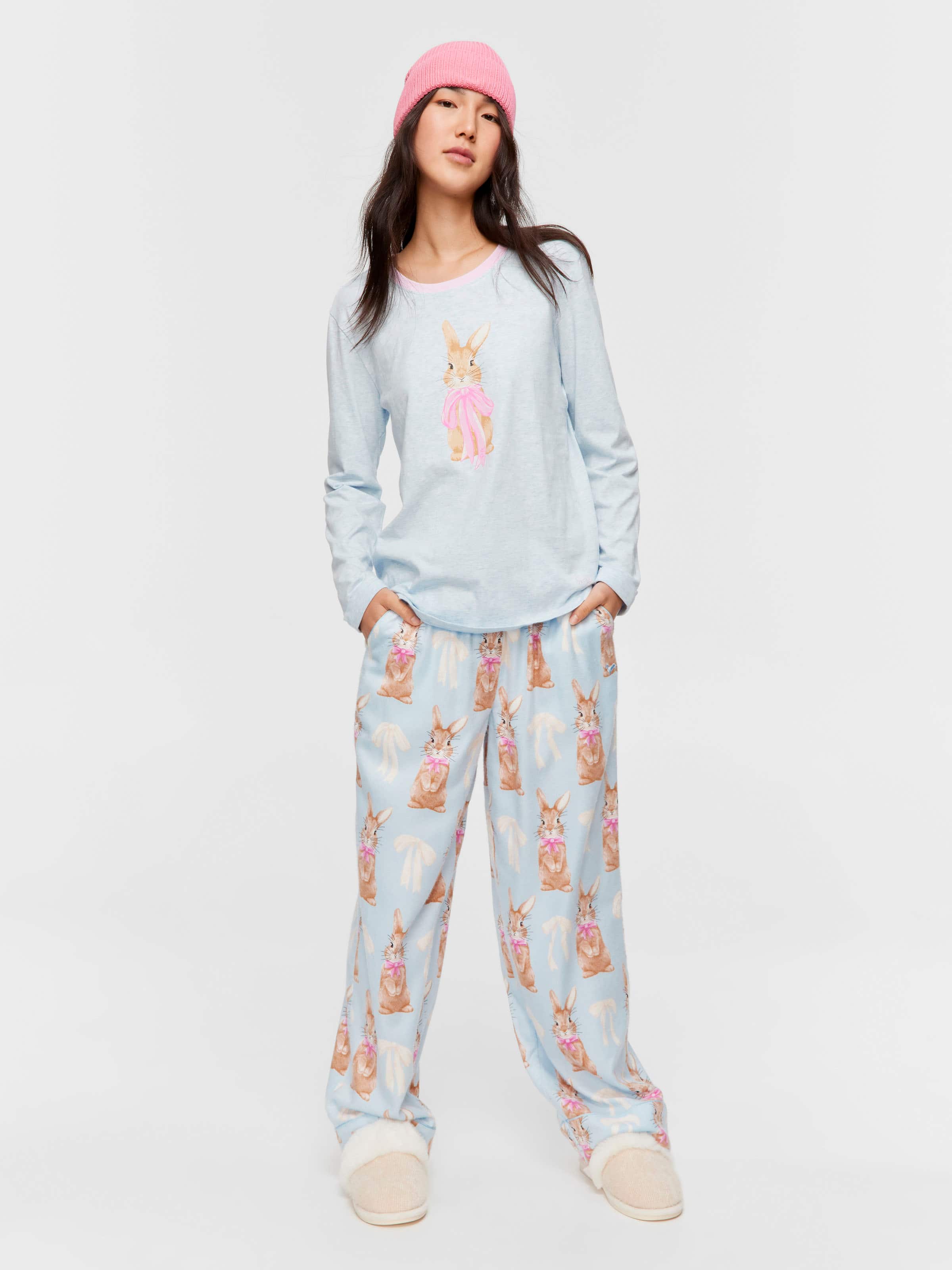 Bow Bunny Long Sleeve Top