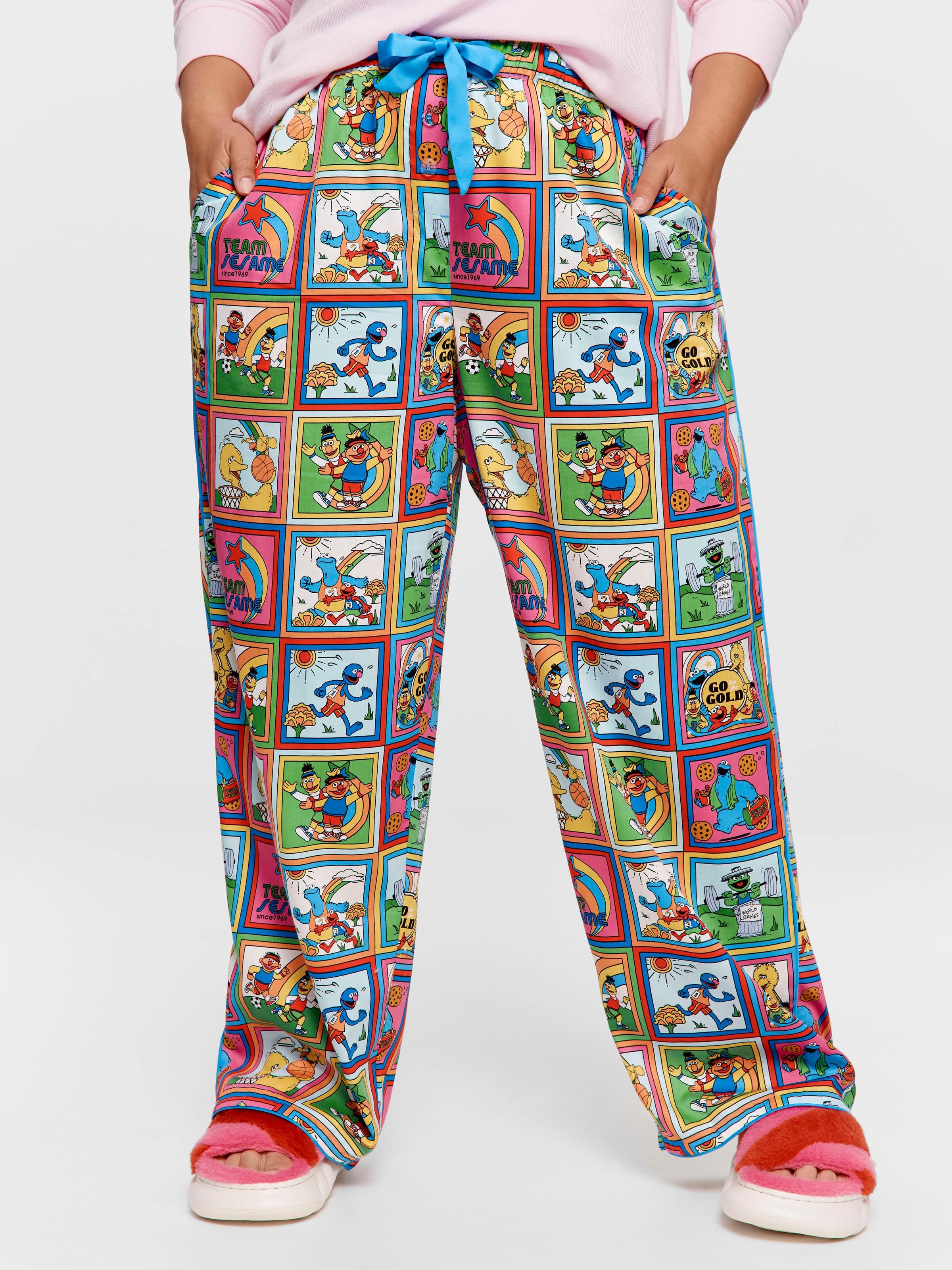 P.A. Plus Sesame Street Tile Pj Pant