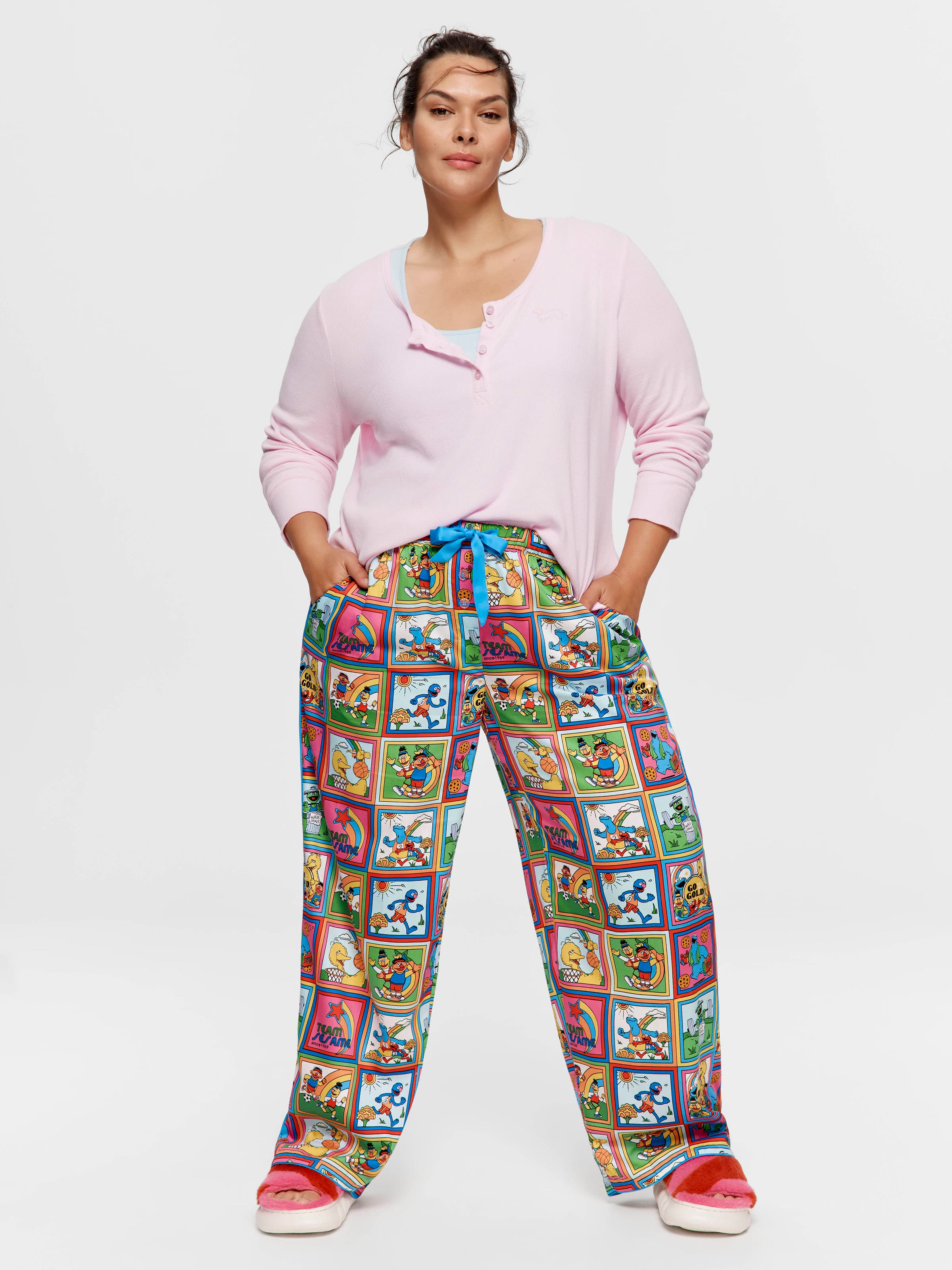 P.A. Plus Sesame Street Tile Pj Pant