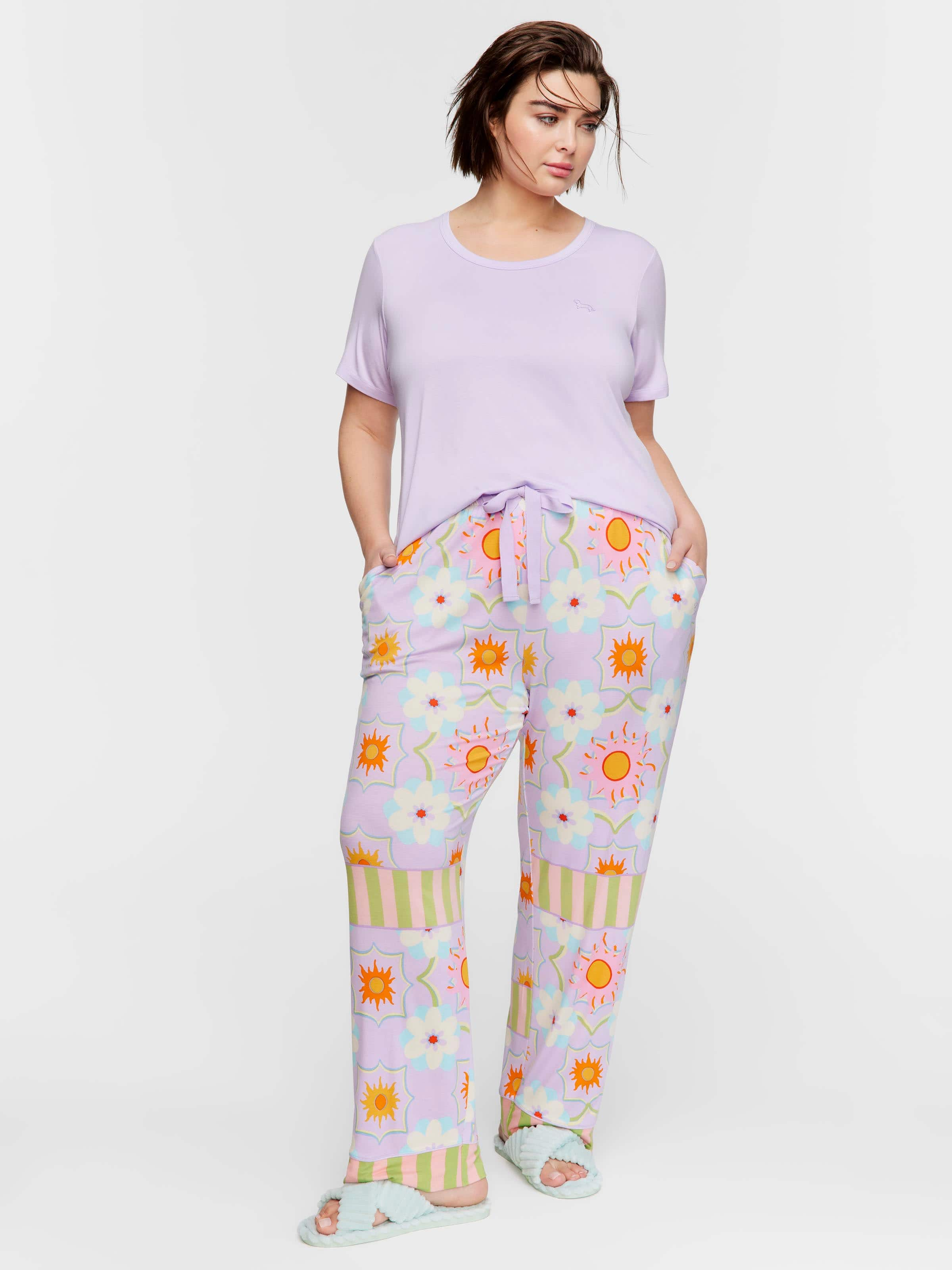 P.A. Plus Daisy Tile Pj Pant