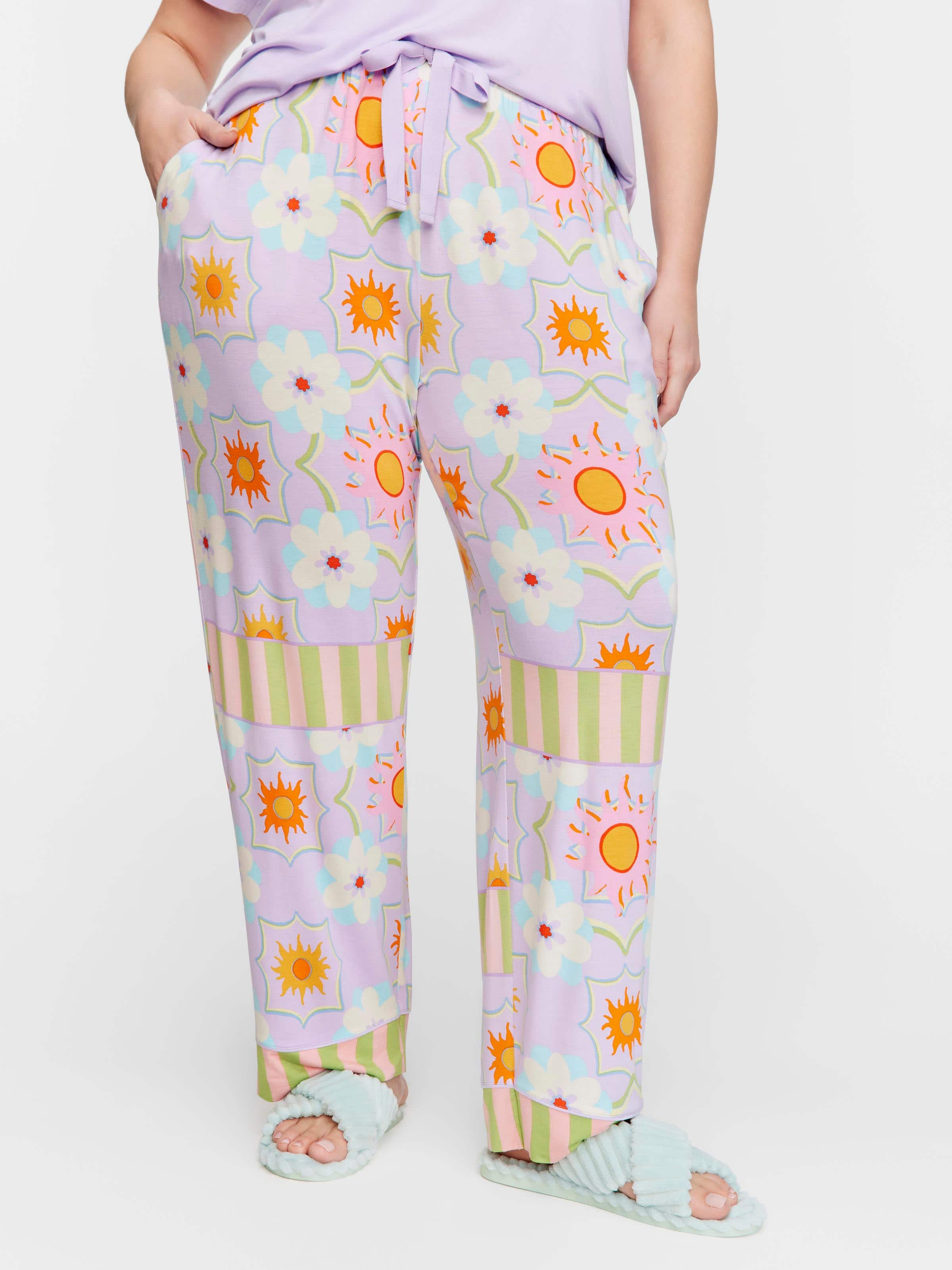 P.A. Plus Daisy Tile Pj Pant