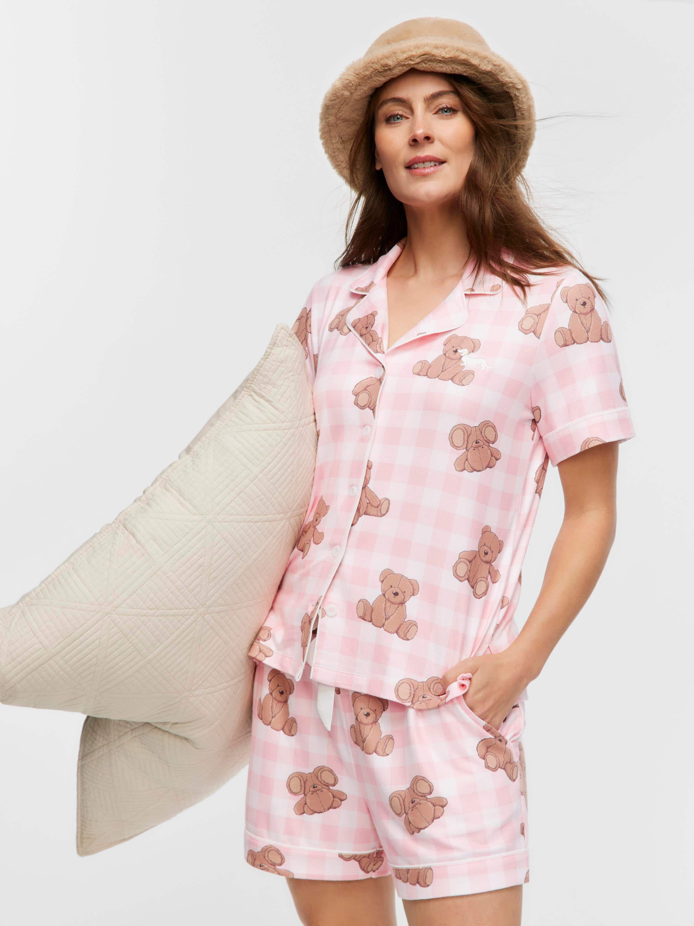 Heritage Bear Shortie Pj Set