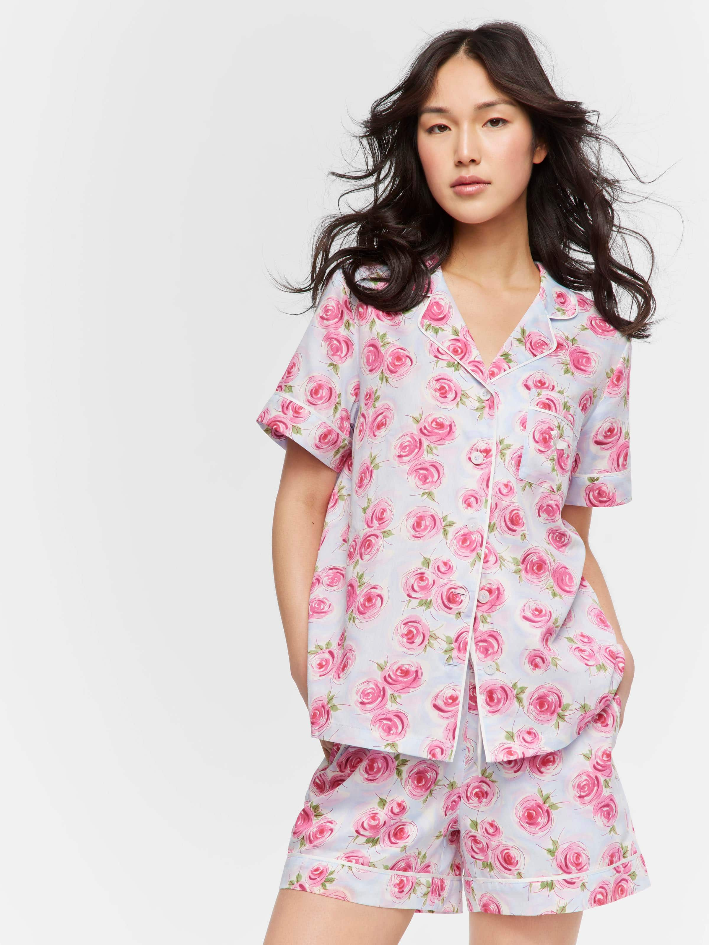 Heritage Floral Shortie Pj Set