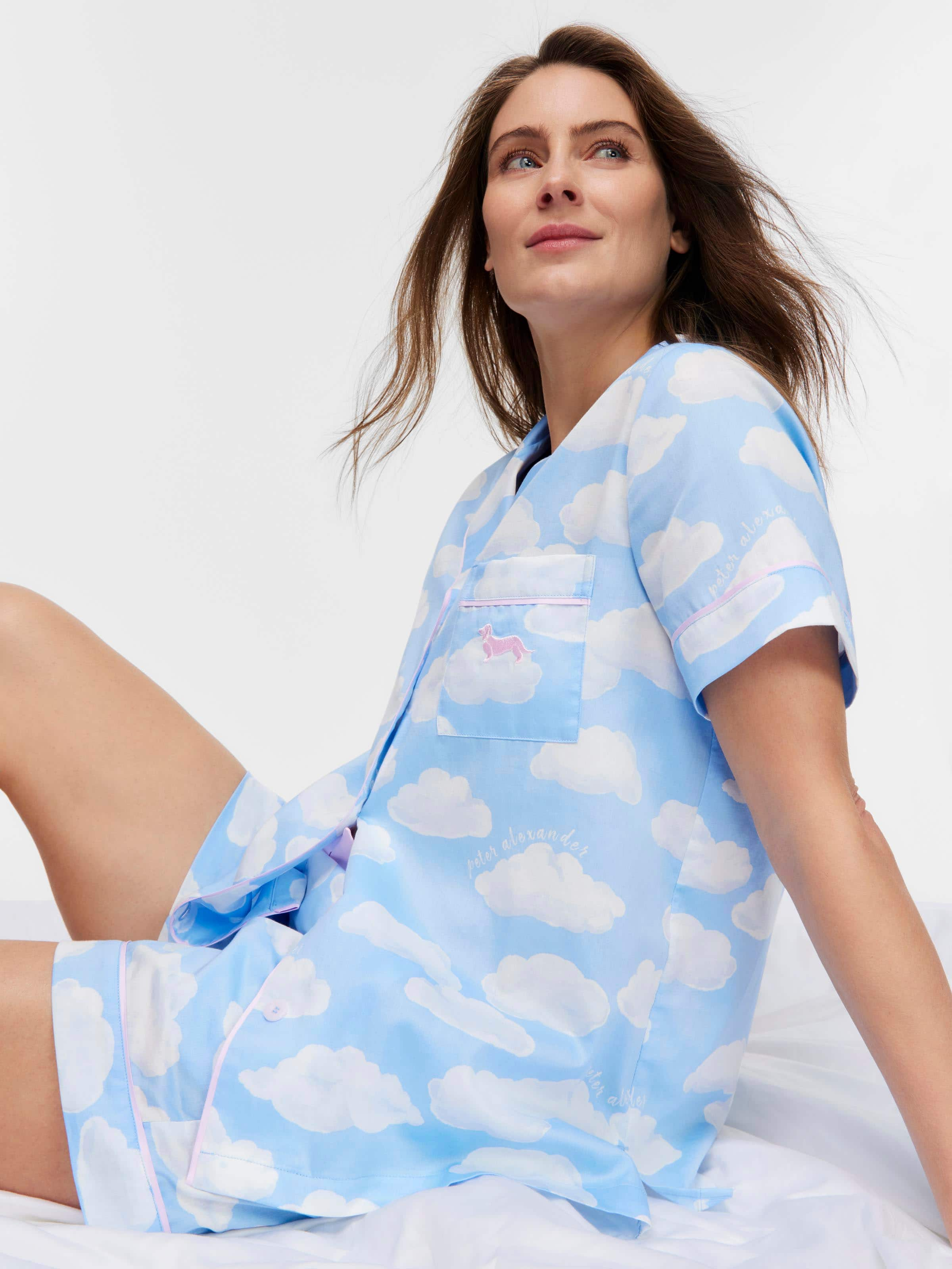 Heritage Clouds Shortie Pj Set