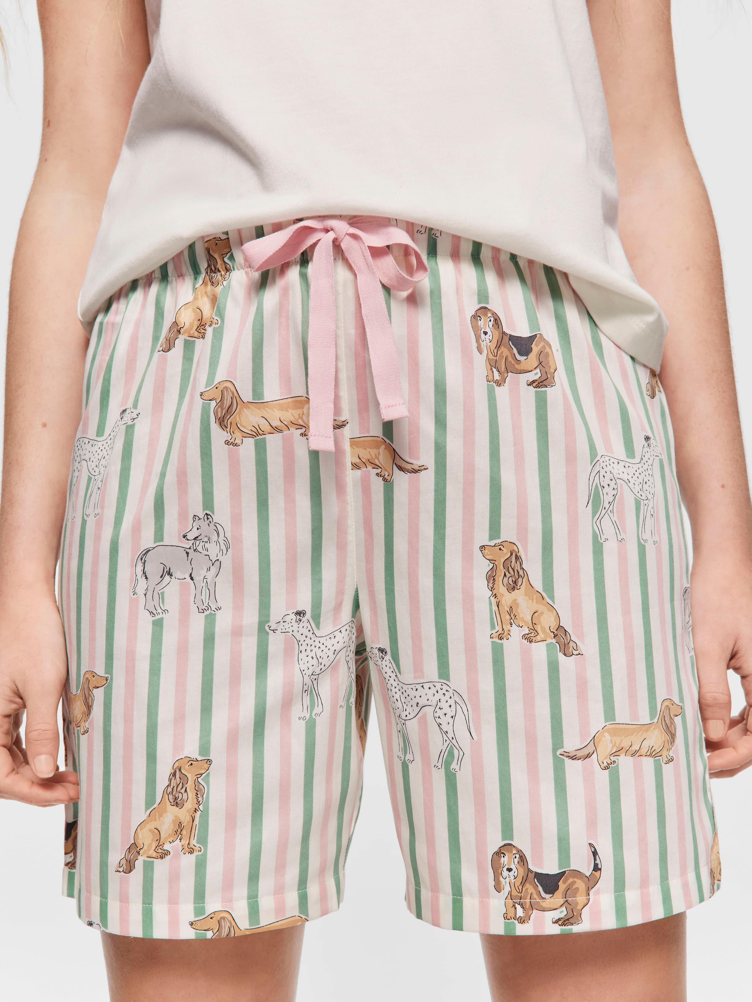 Dog Stripe Short