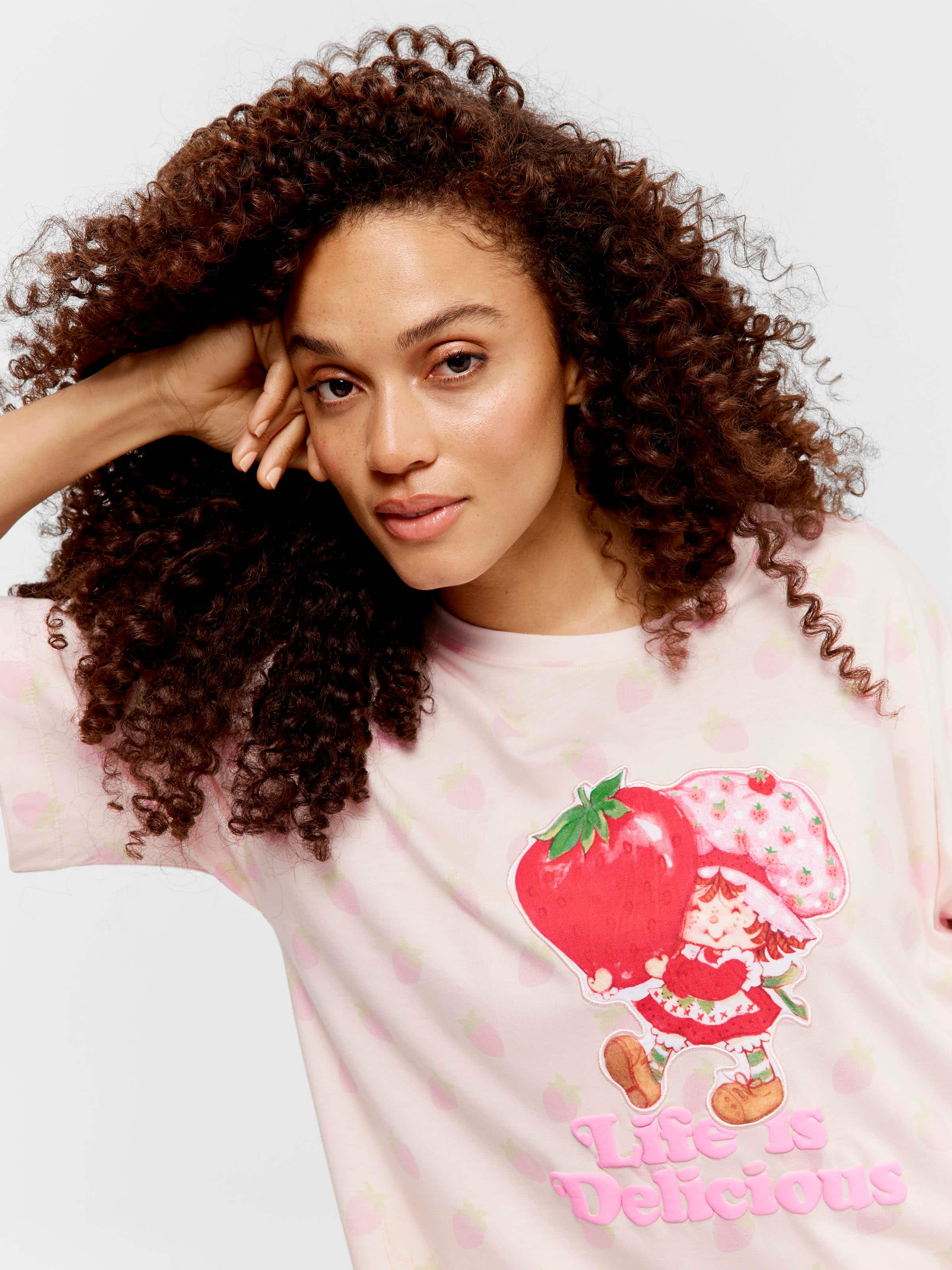 Strawberry Shortcake Life Is Delicious Sleep Tee