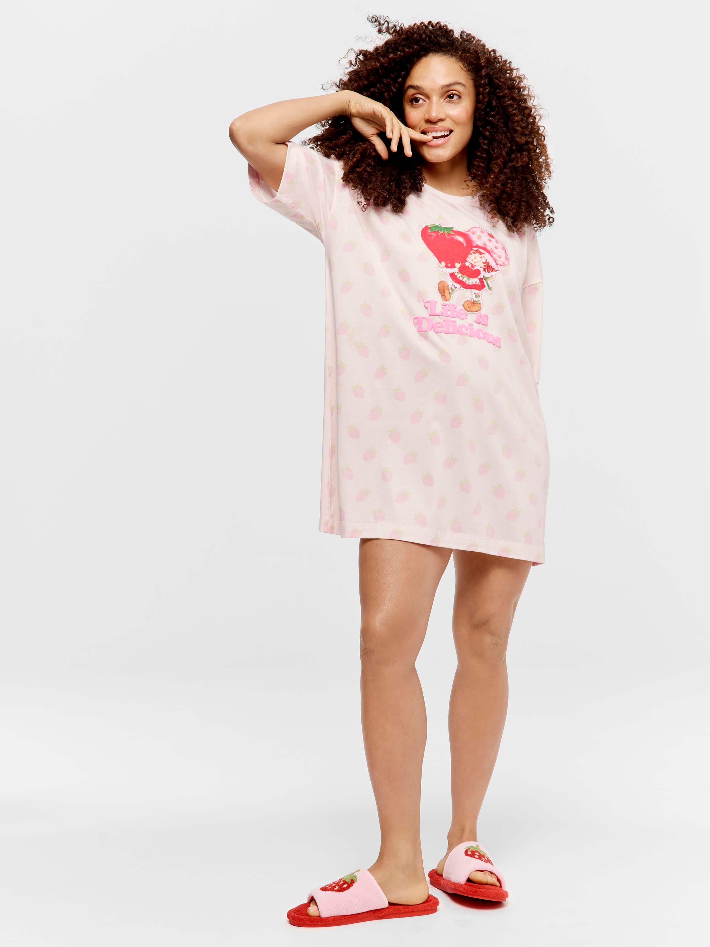 Strawberry Shortcake Life Is Delicious Sleep Tee