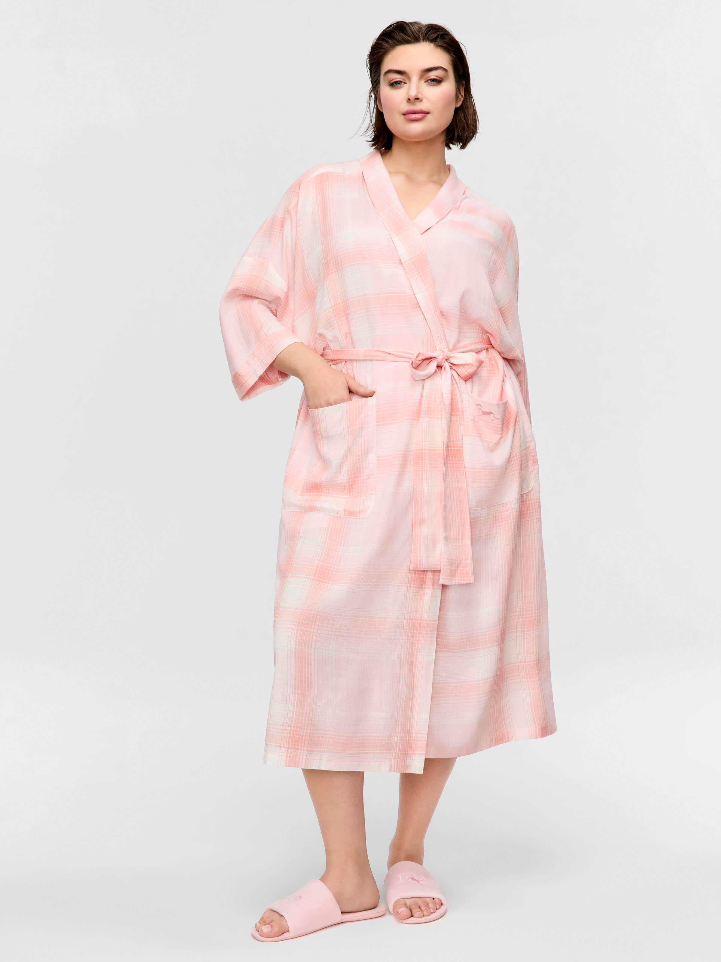 P.A. Plus Check Slouchy Gown