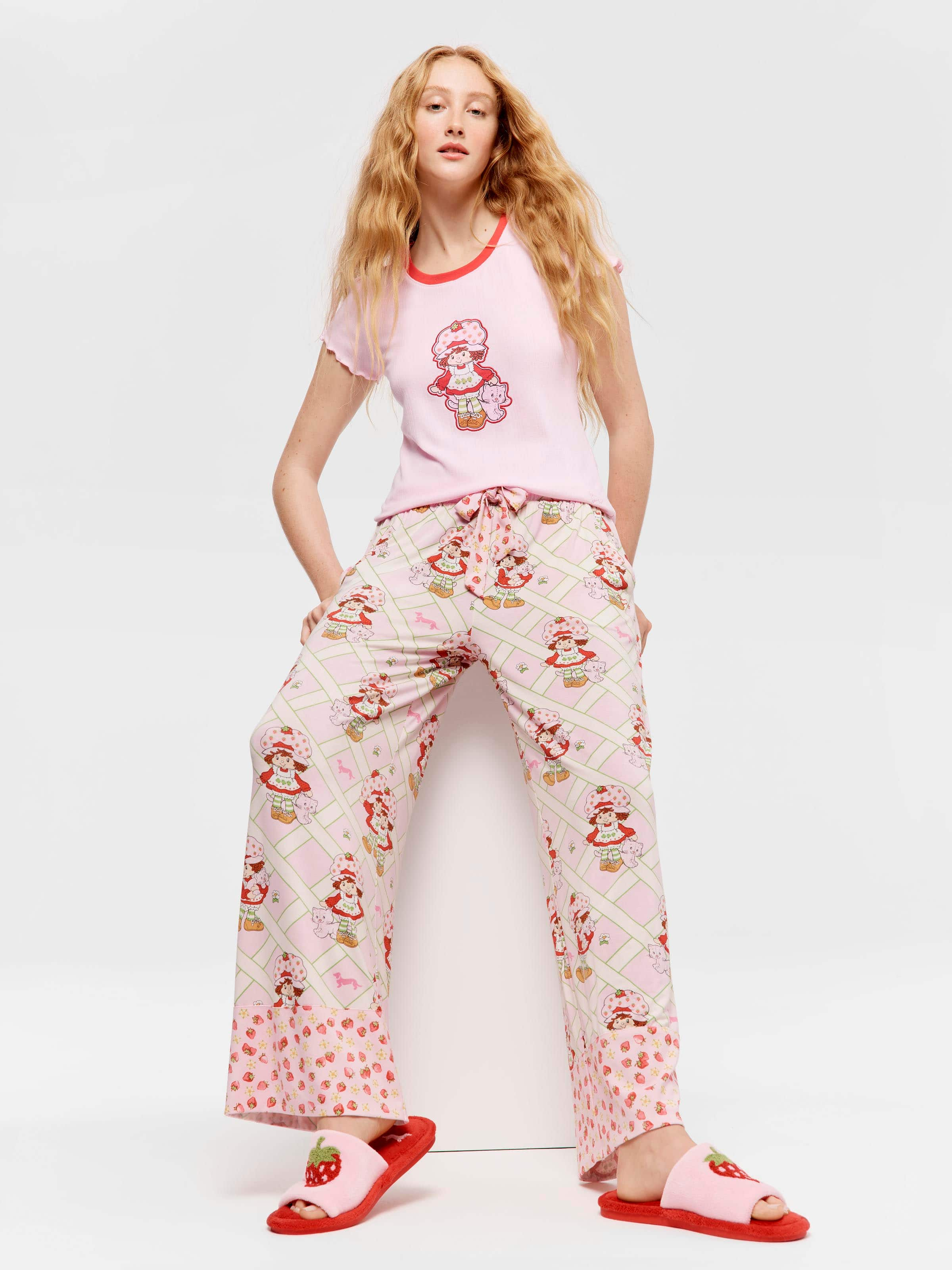 Strawberry Shortcake Wide Leg Pj Pant