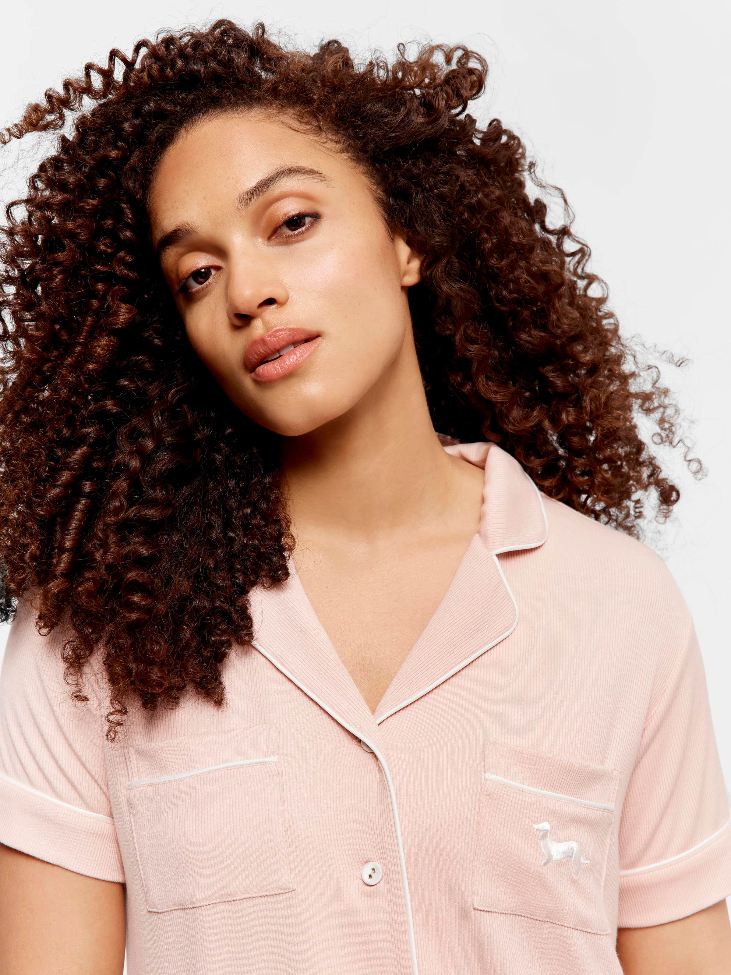 Pink Rib Shirt