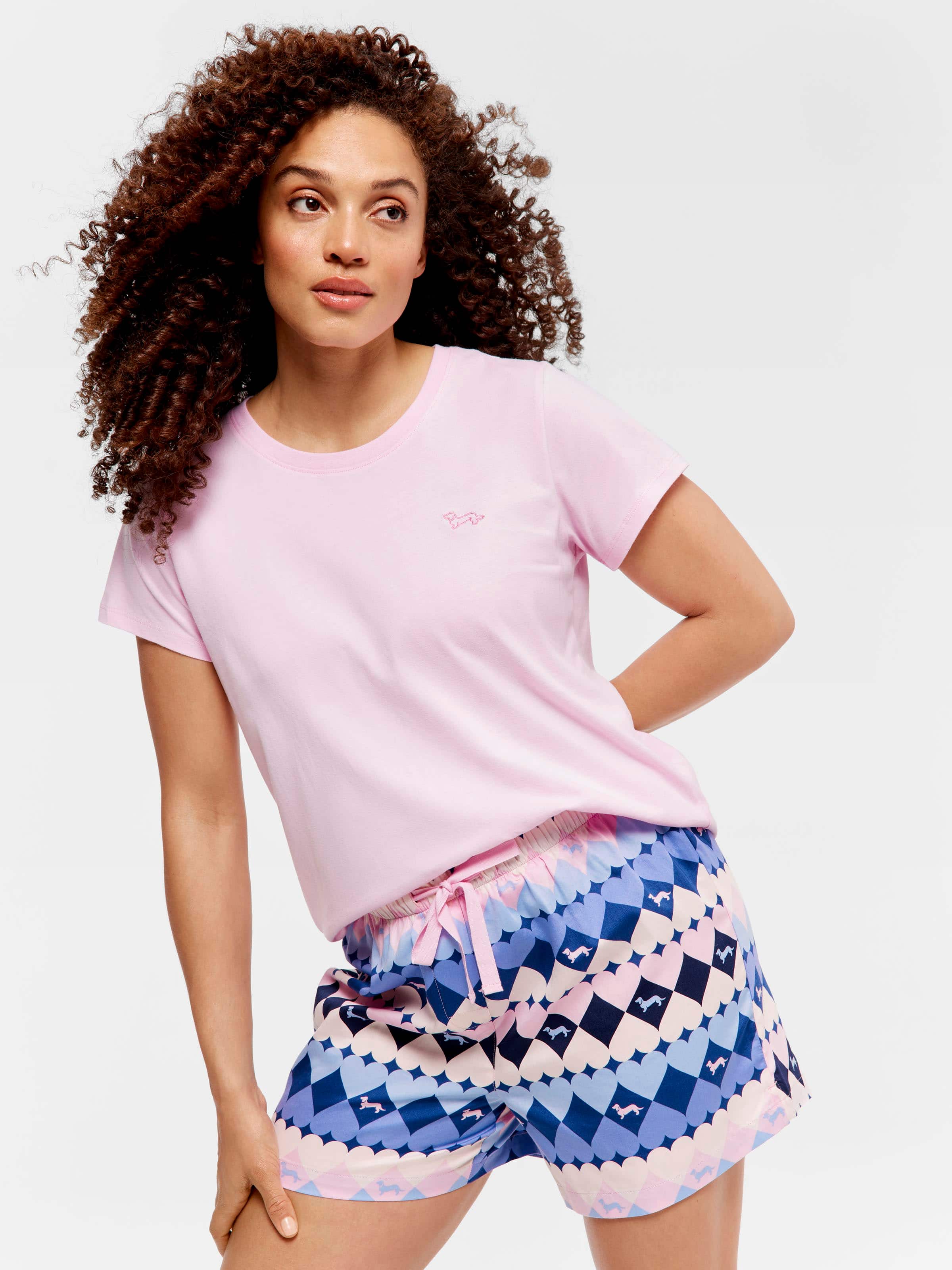 Heart Penny Mid Short