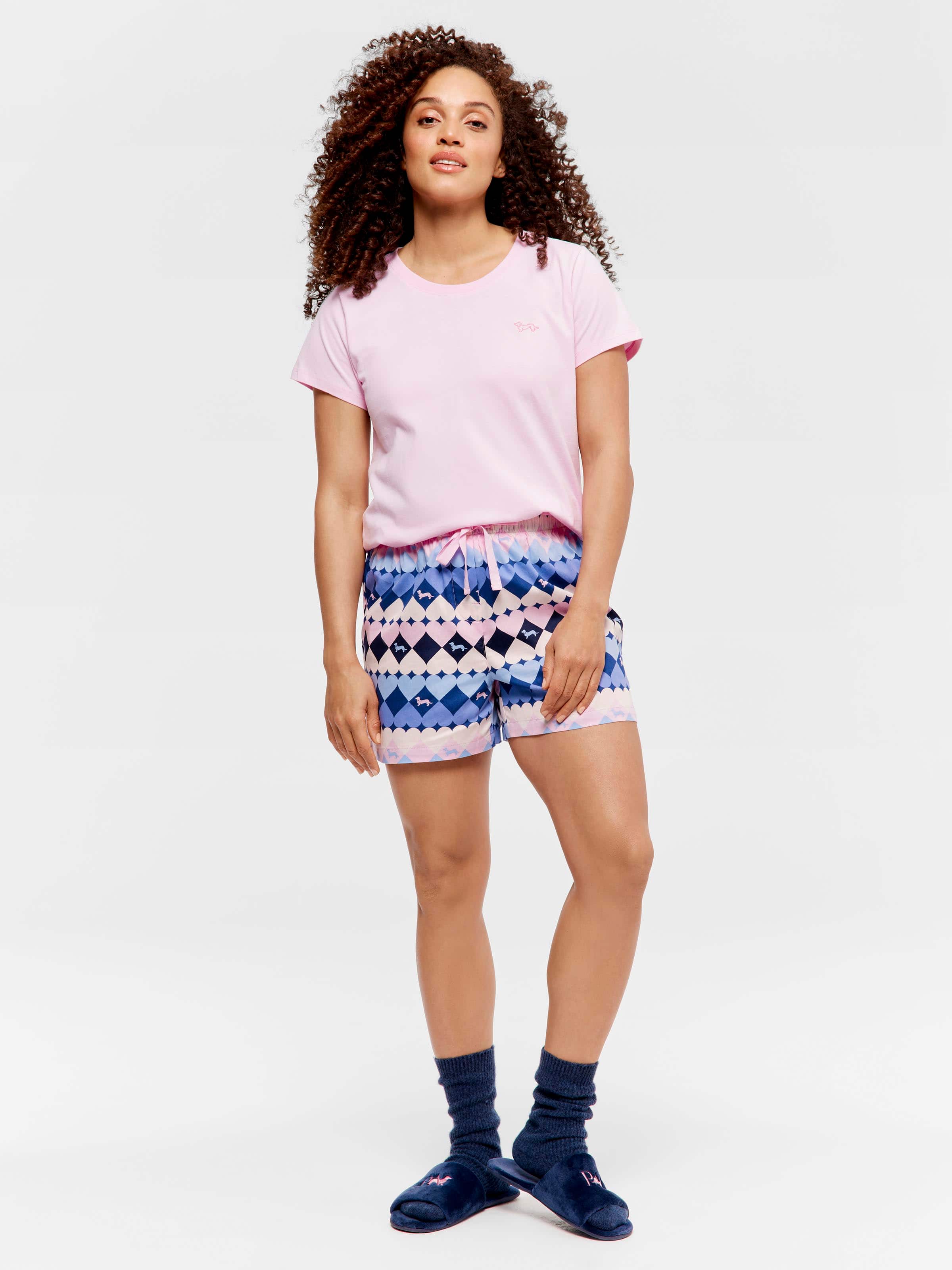 Heart Penny Mid Short