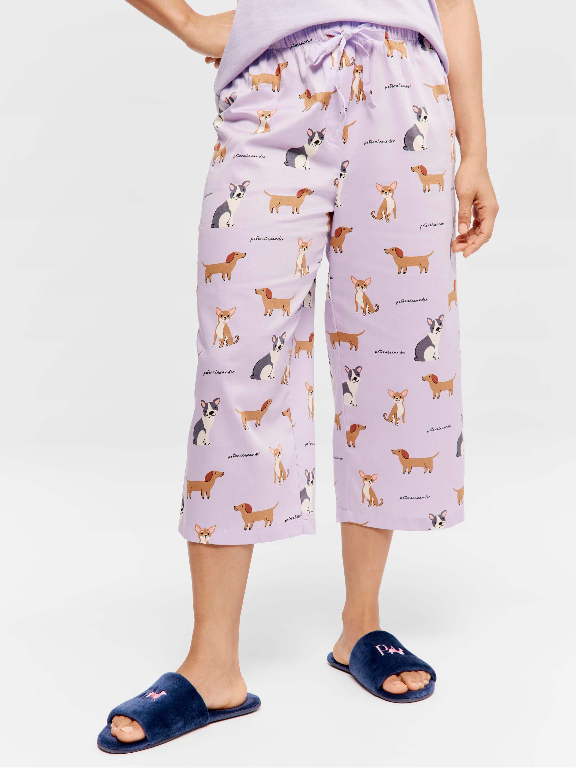 Mixed Dogs 3/4 Pj Pant