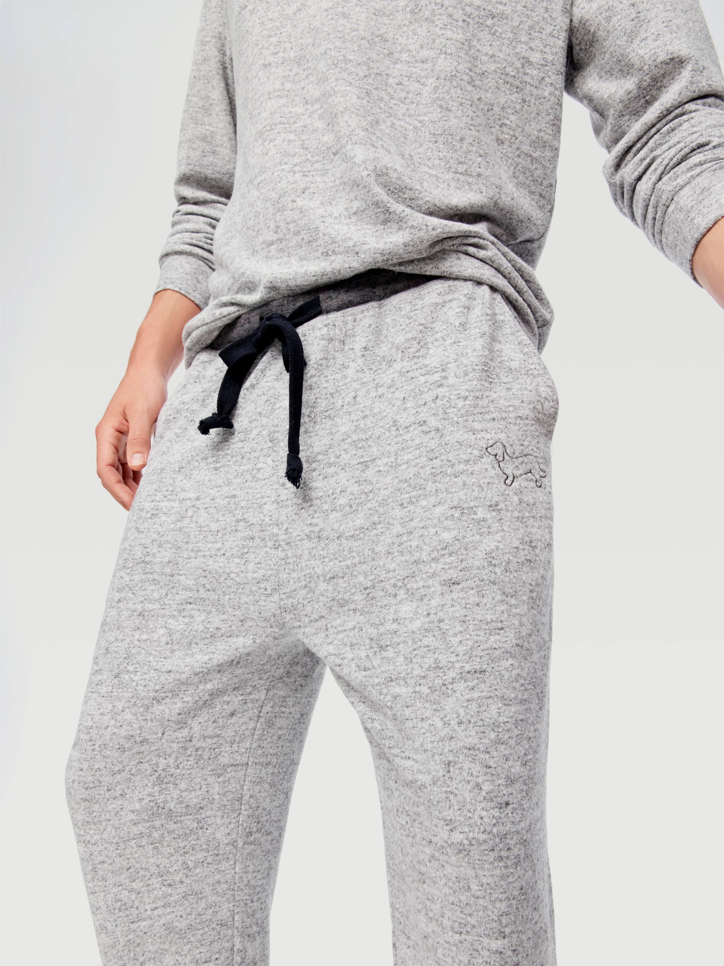 Grey Knit Sweatpant
