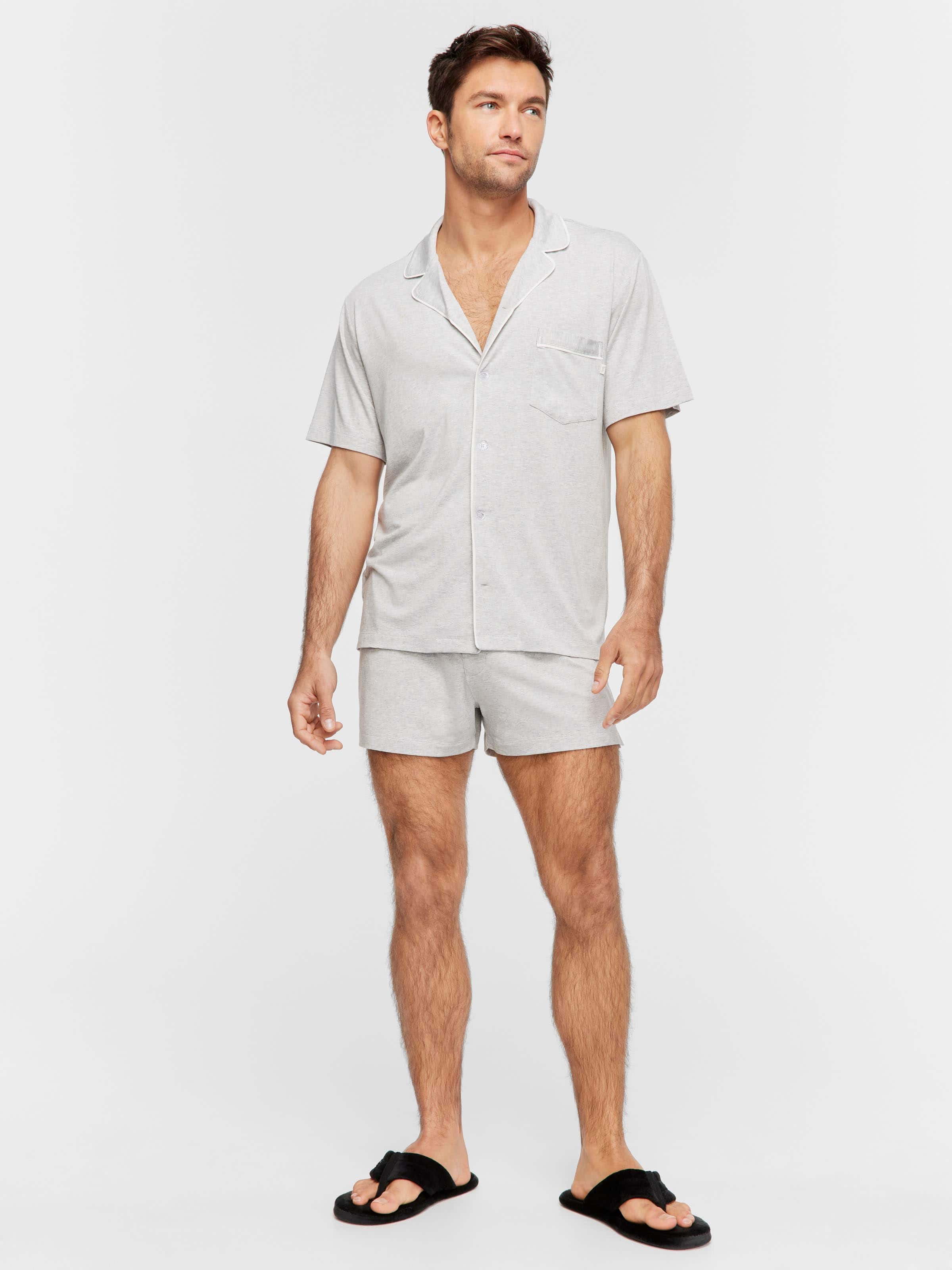 Grey Marle Knit Shirt