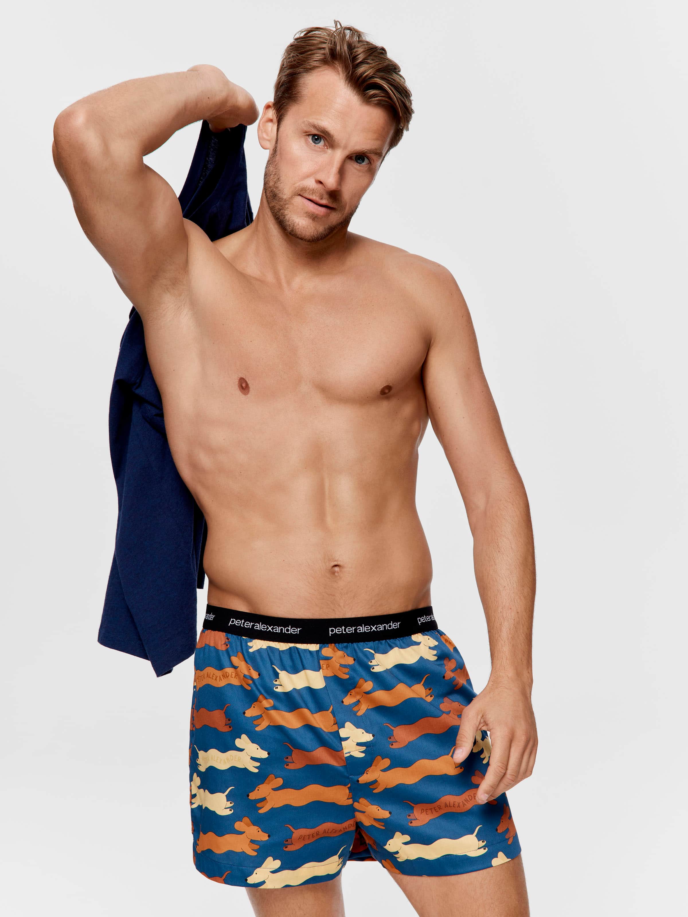 Wavy Penny Boxer Short