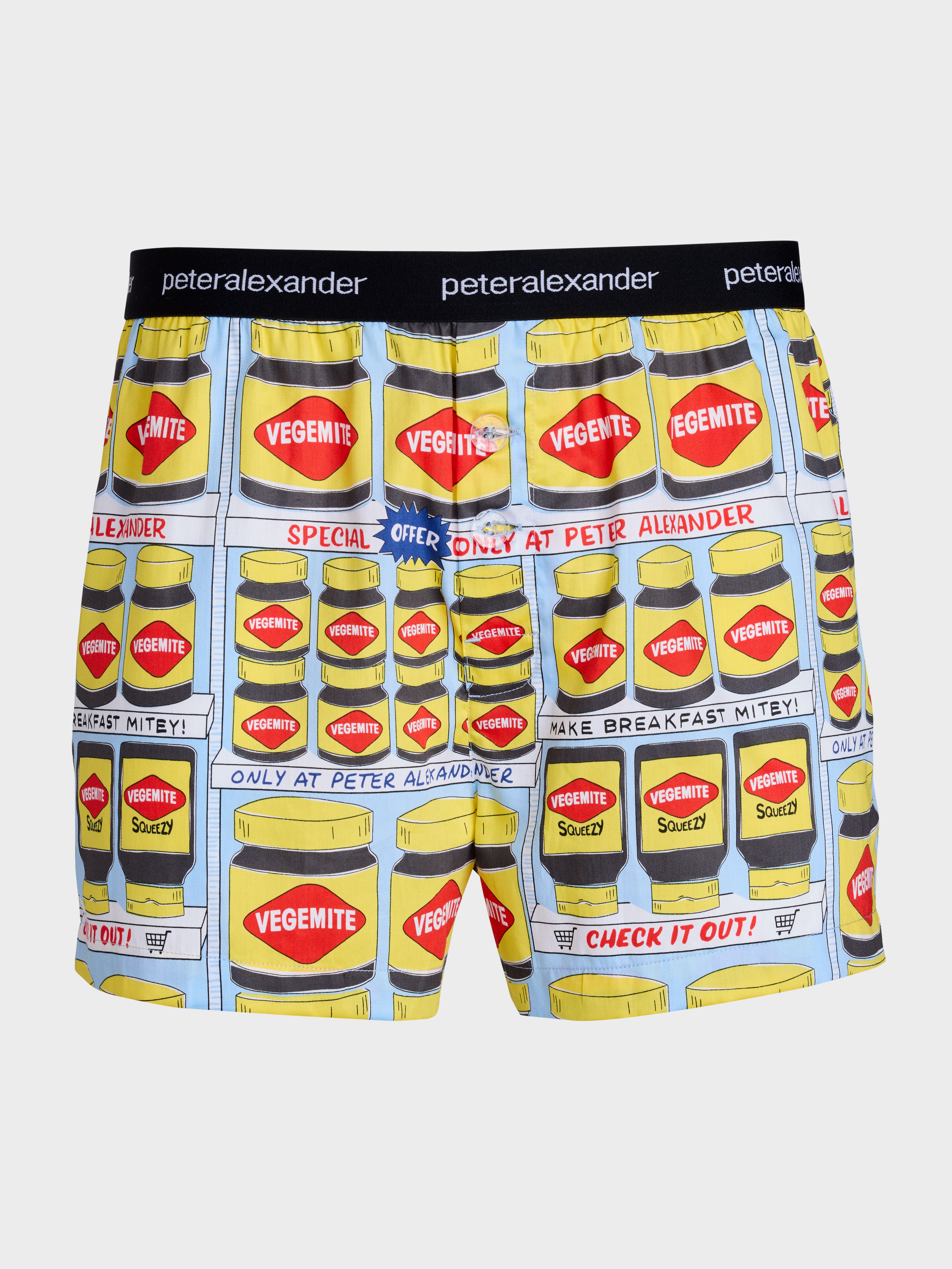 Peter alexander deals vegemite boxers