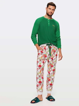 The Grinch Terry Jogger Pj Pant