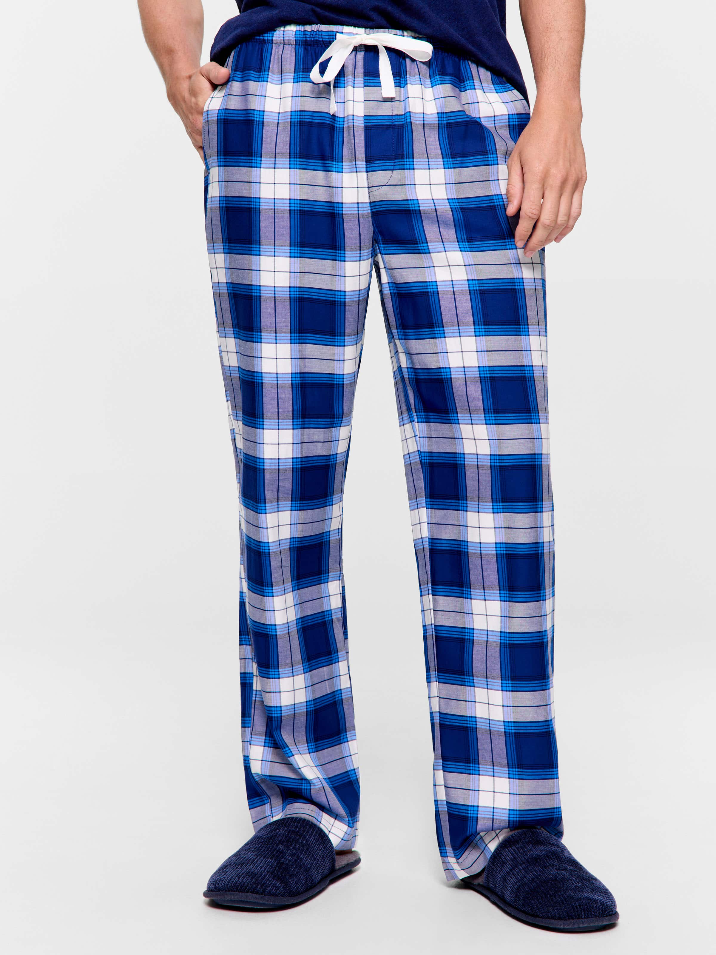 Peter Alexander Men's Green Stripe Long Flannelette Pyjama/Lounge Pant Size  XXL