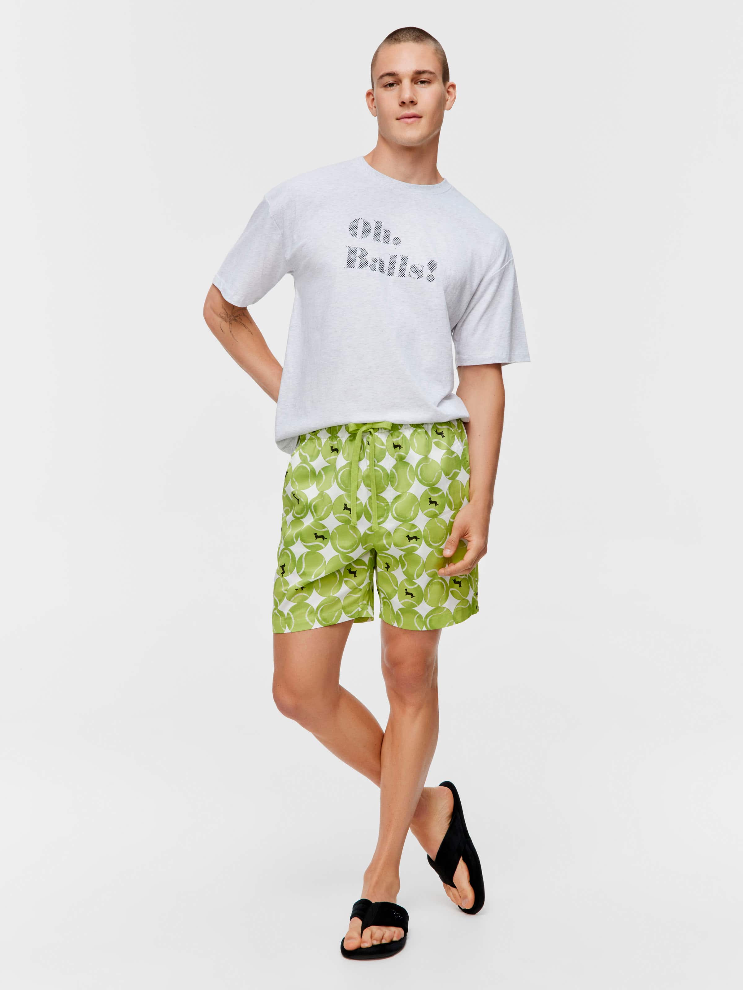 Tennis Balls Mid Short