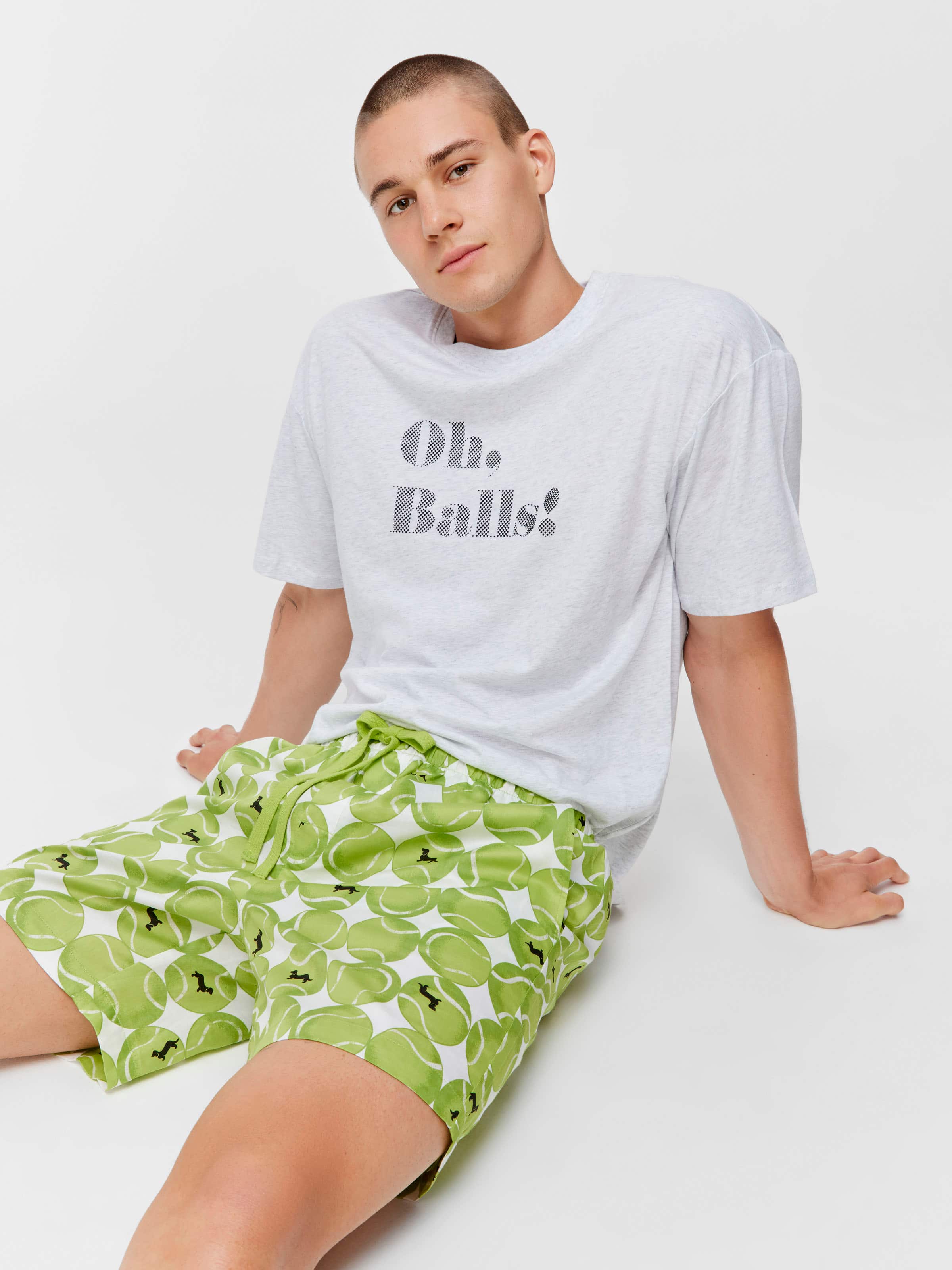 Tennis Balls Mid Short
