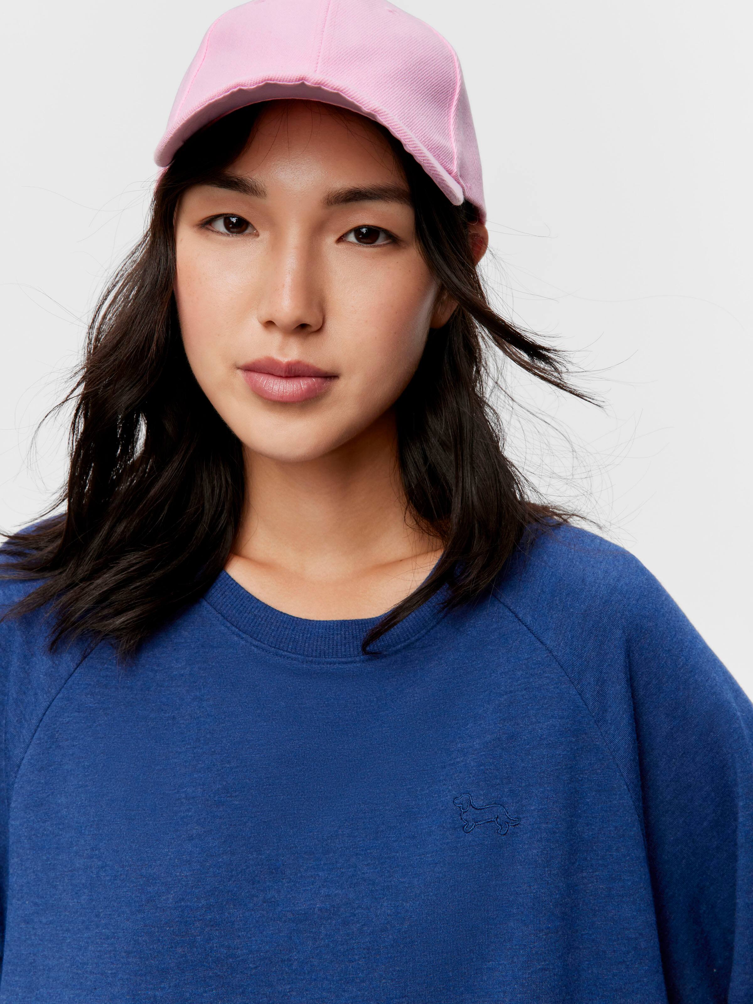Navy Track Sweater