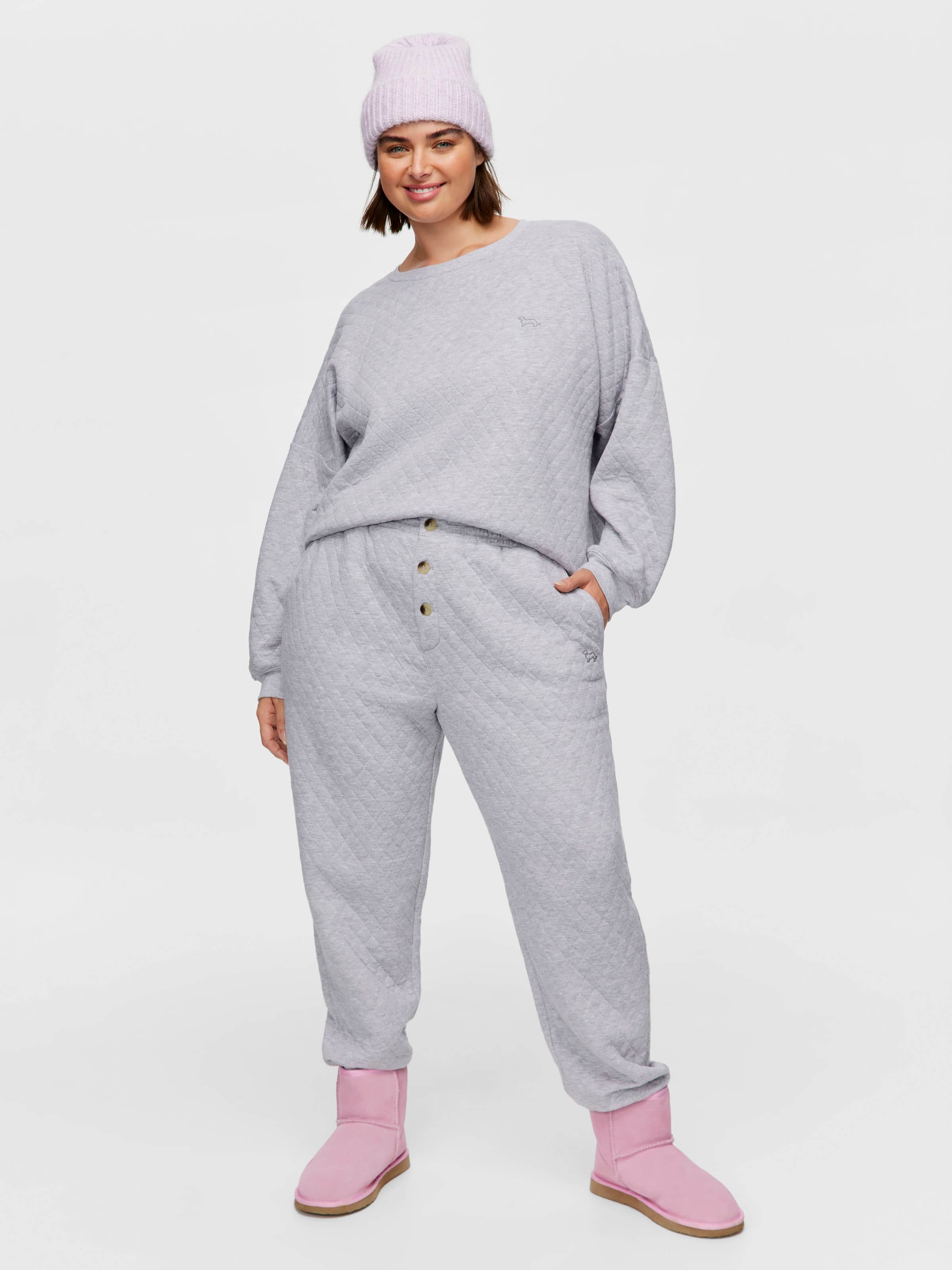 P.A. Plus Quilted Pj Pant