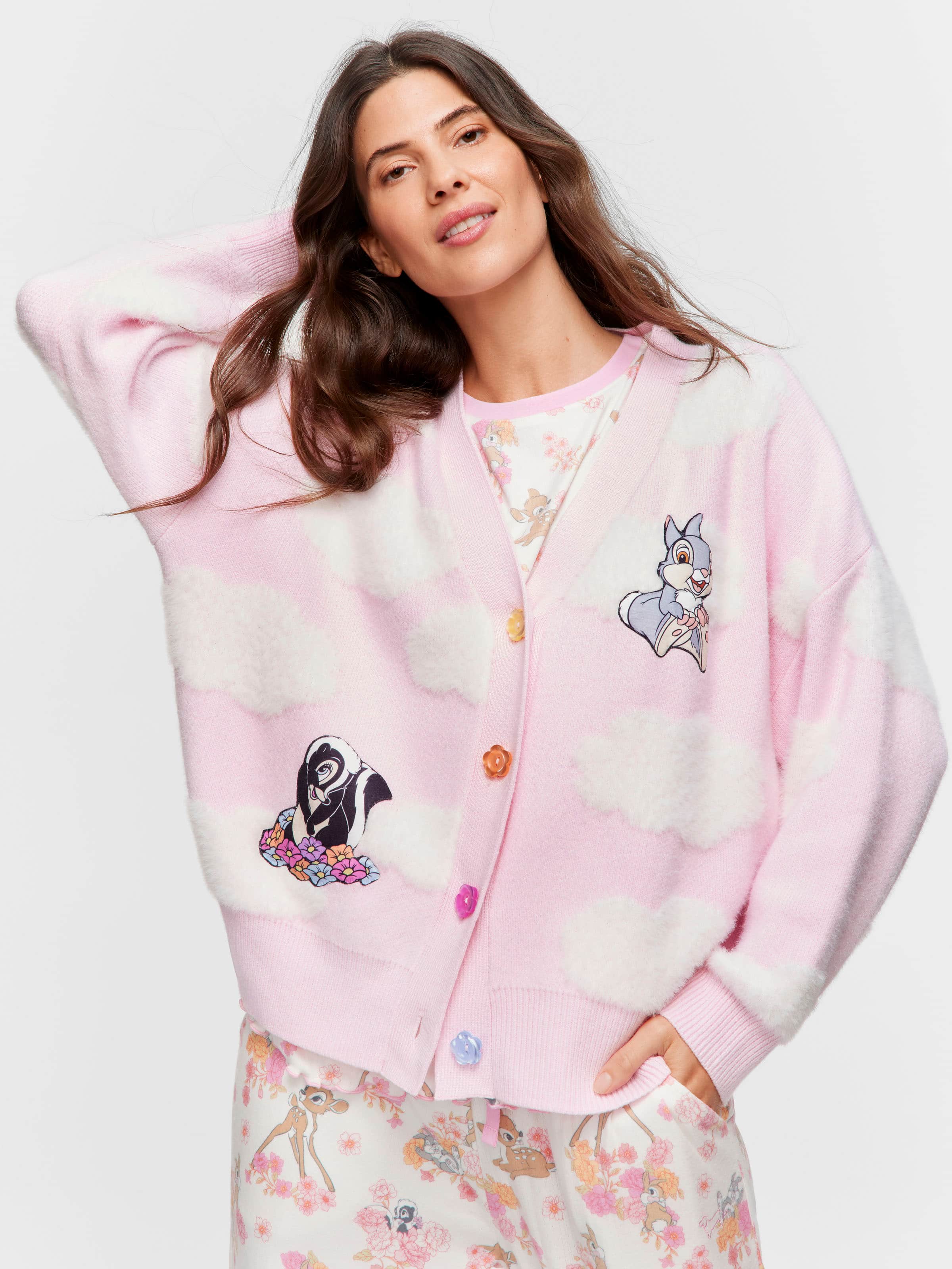 Bambi Fluffy Knit Cardi